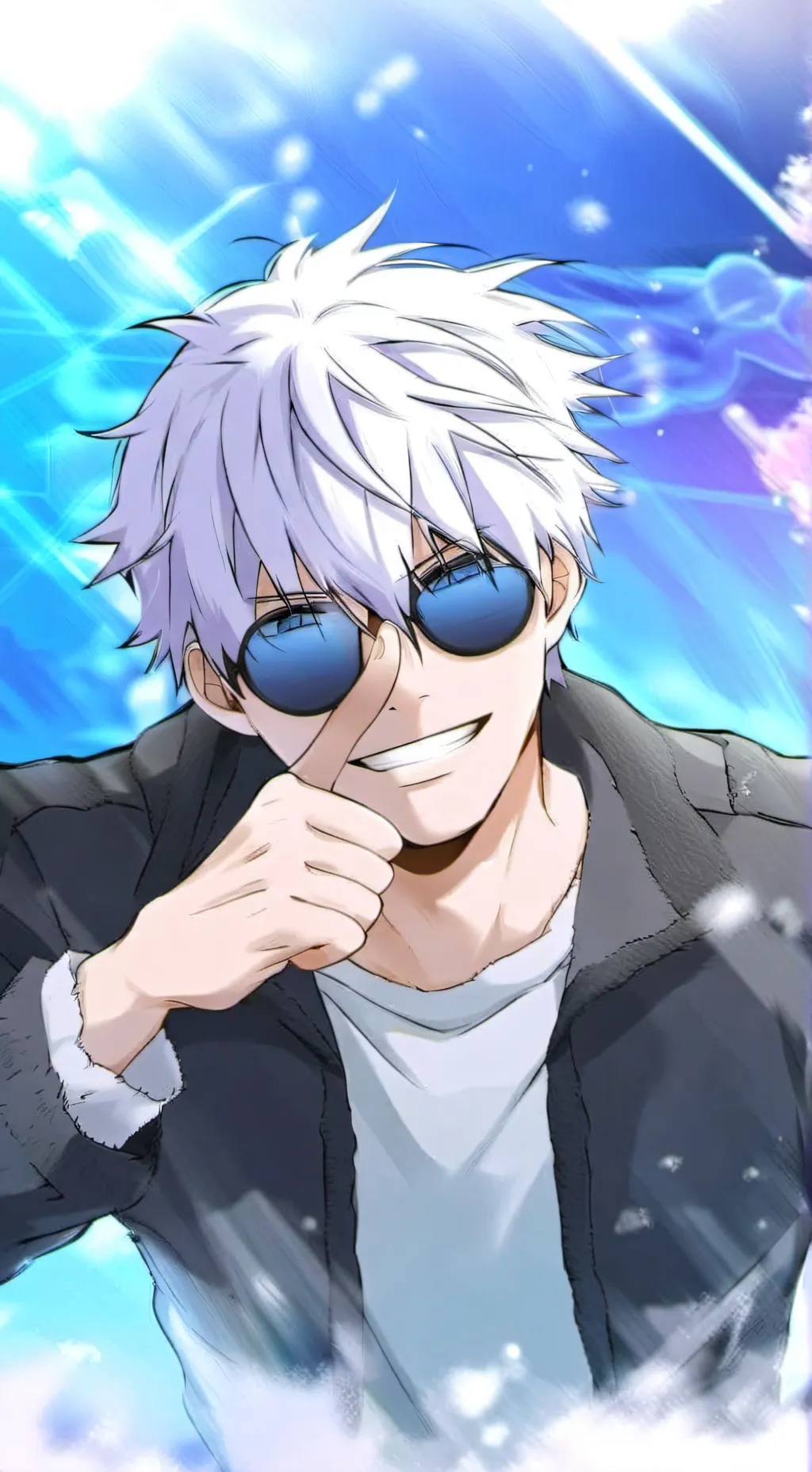 ai character: Gojo Satoru background