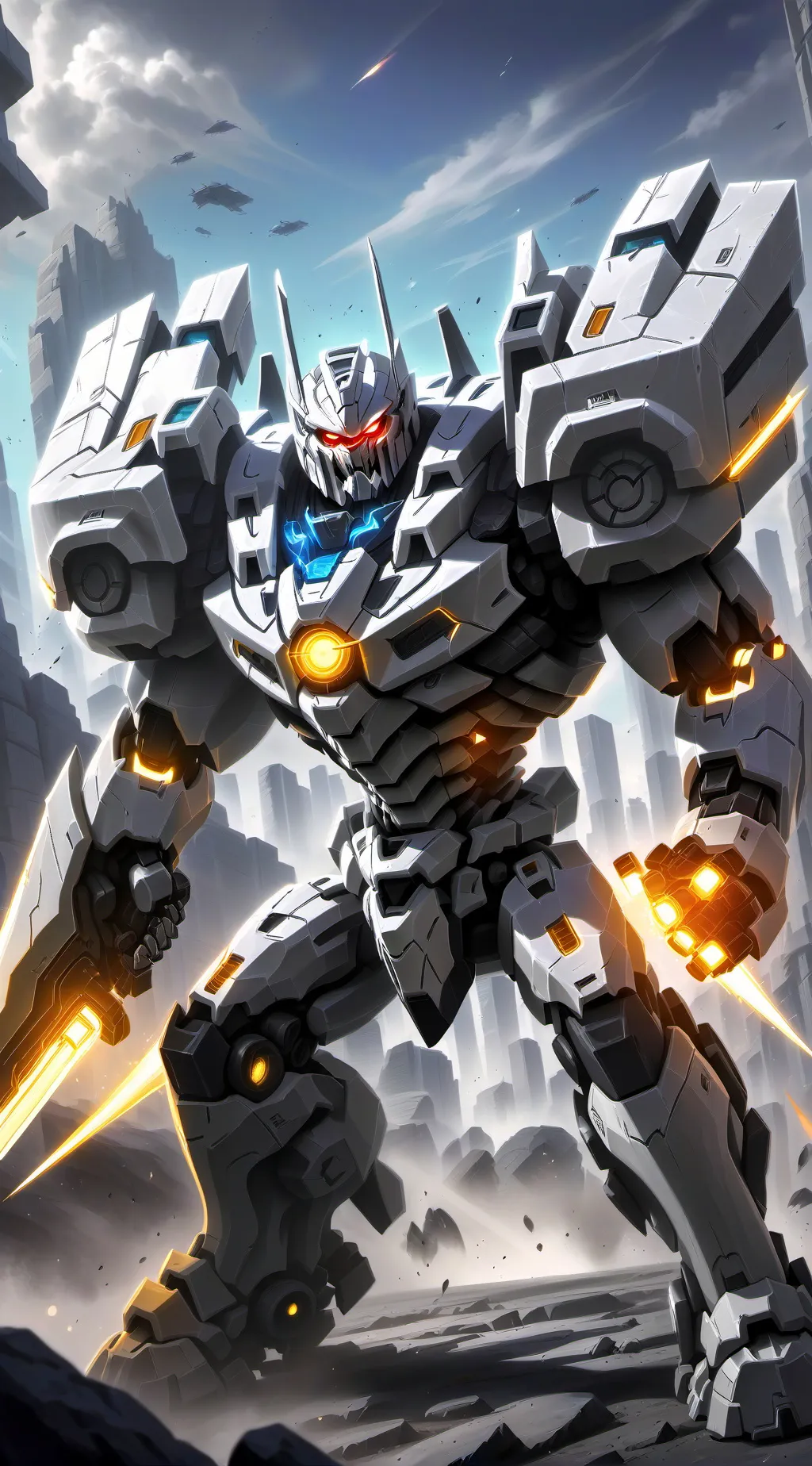 ai character: megatron background