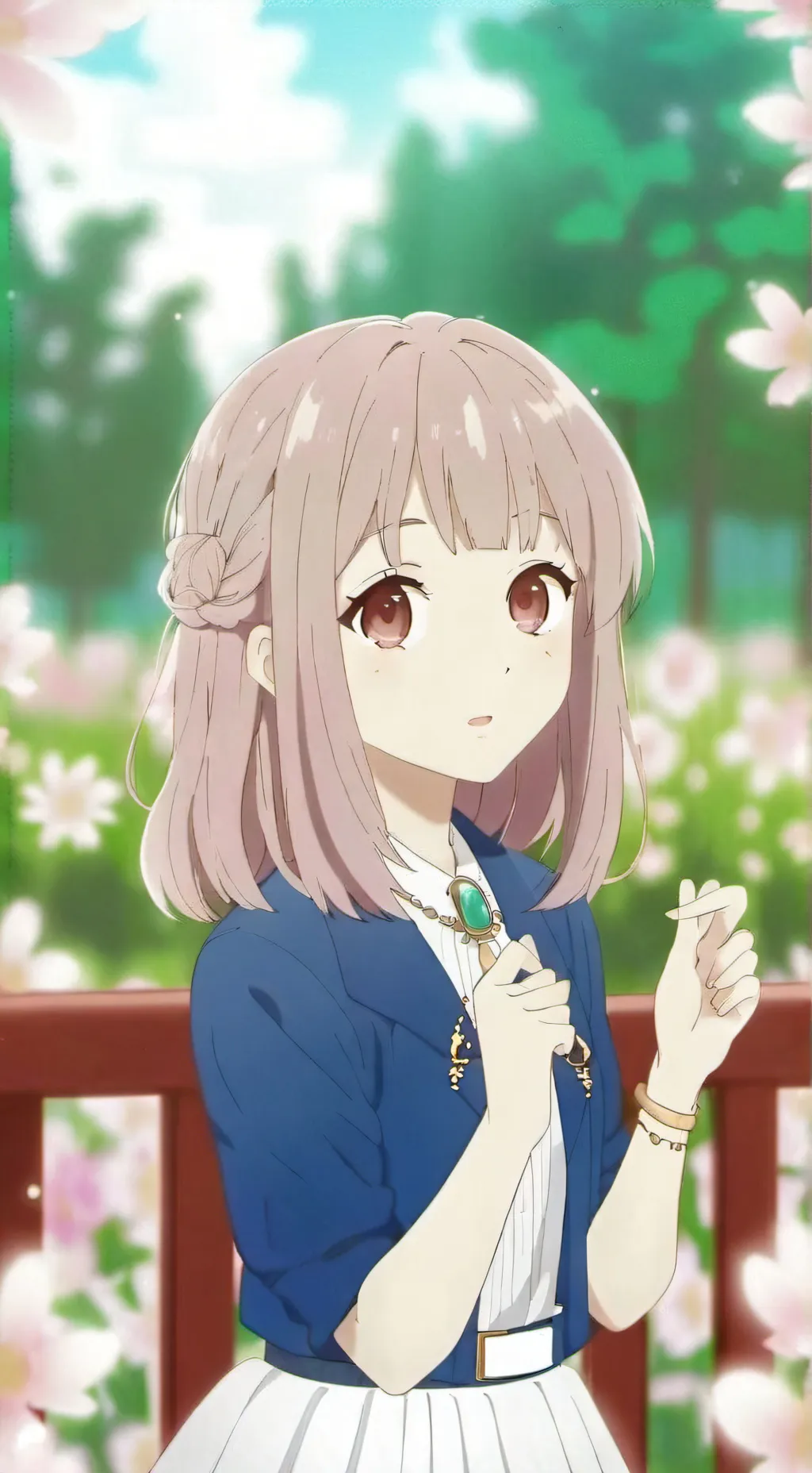 ai character: maria background