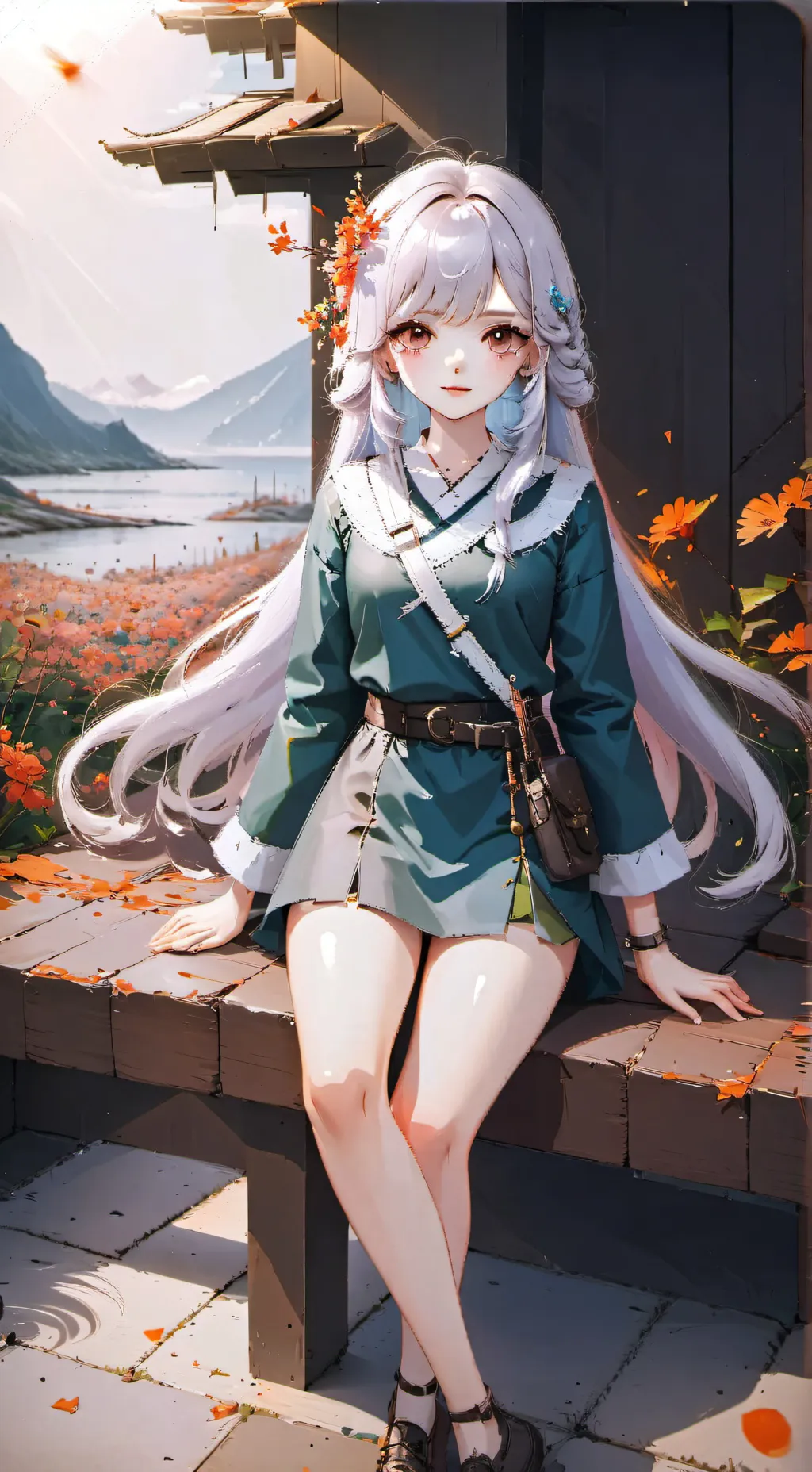 ai character: serena background