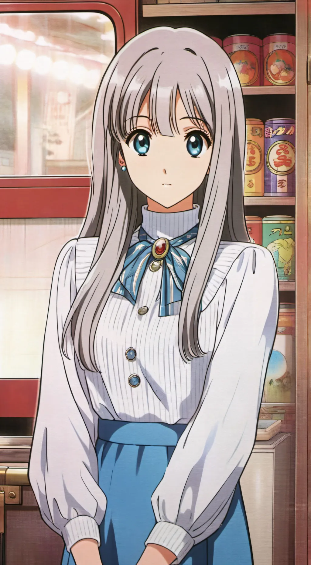ai character: nancy background