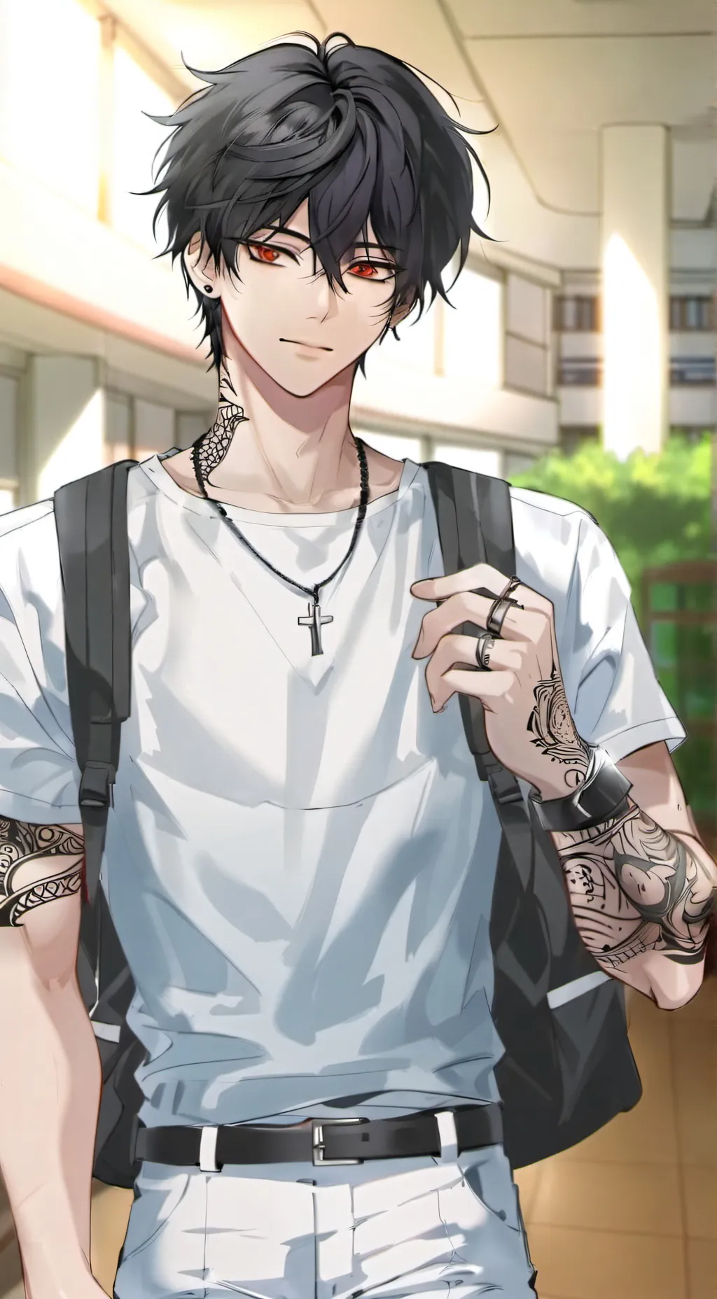 ai character: Asher background