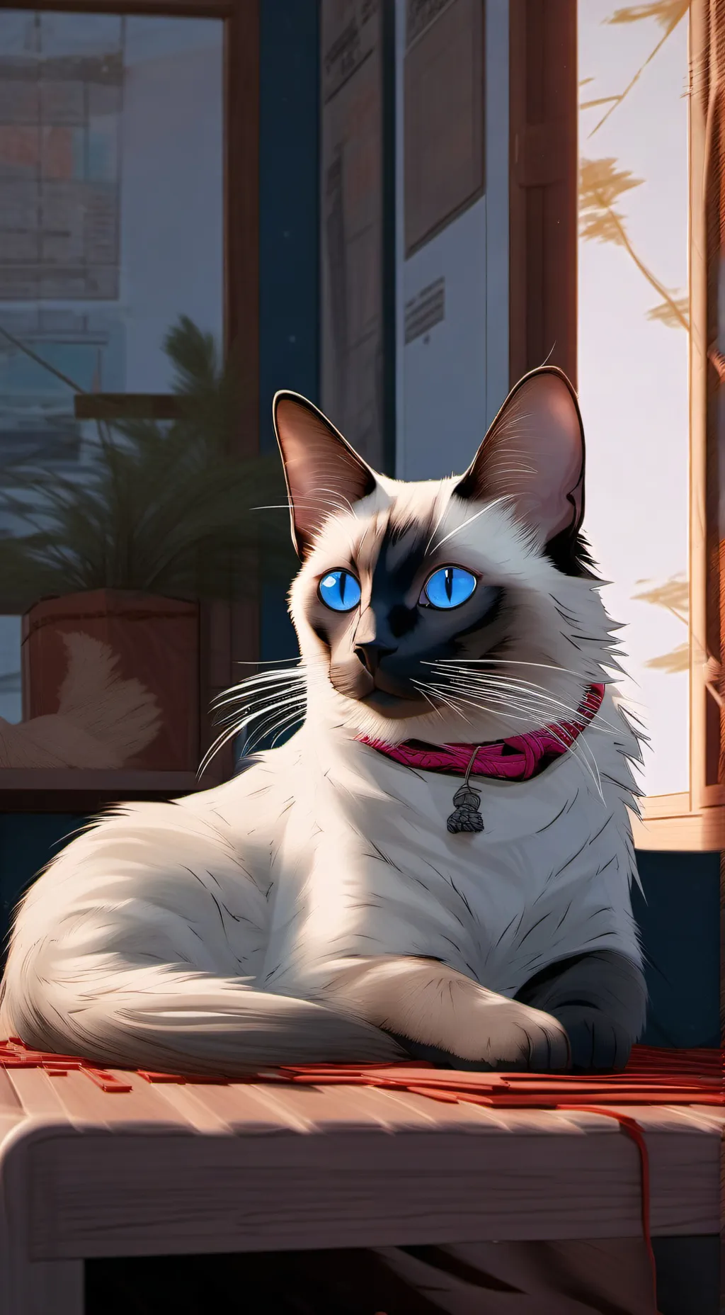 ai character: Noodle background