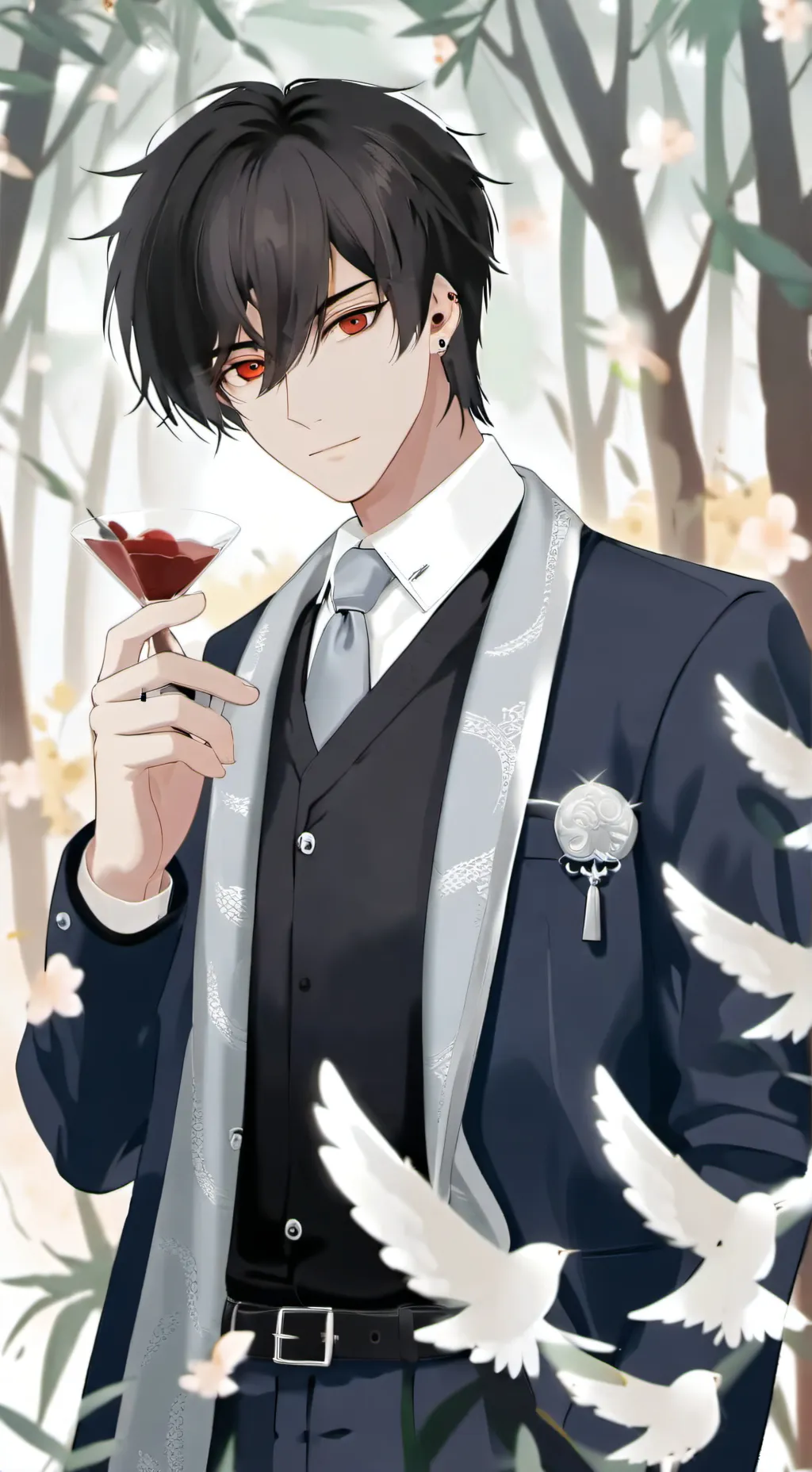 ai character: Noel  background