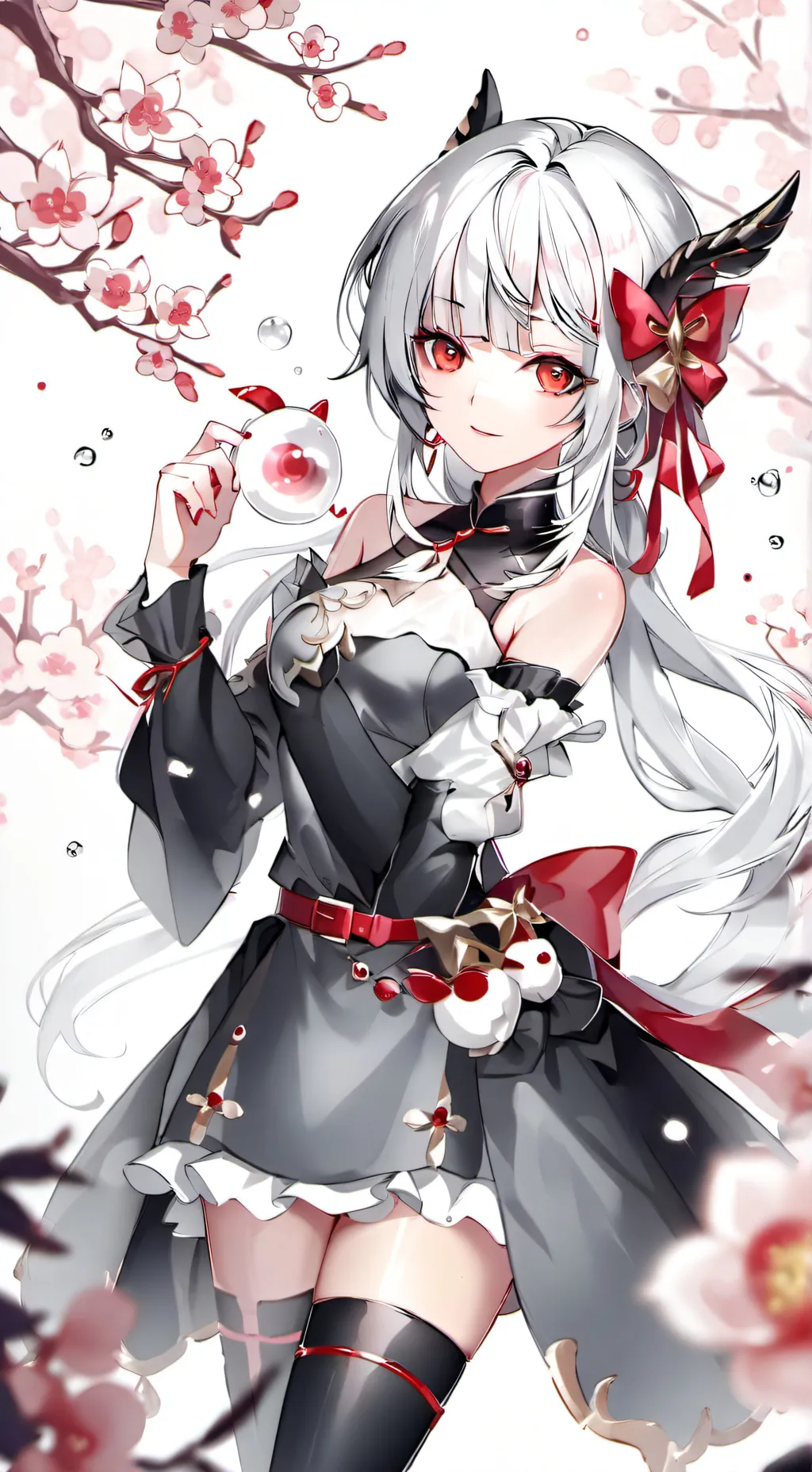 ai character: Tu Novia background