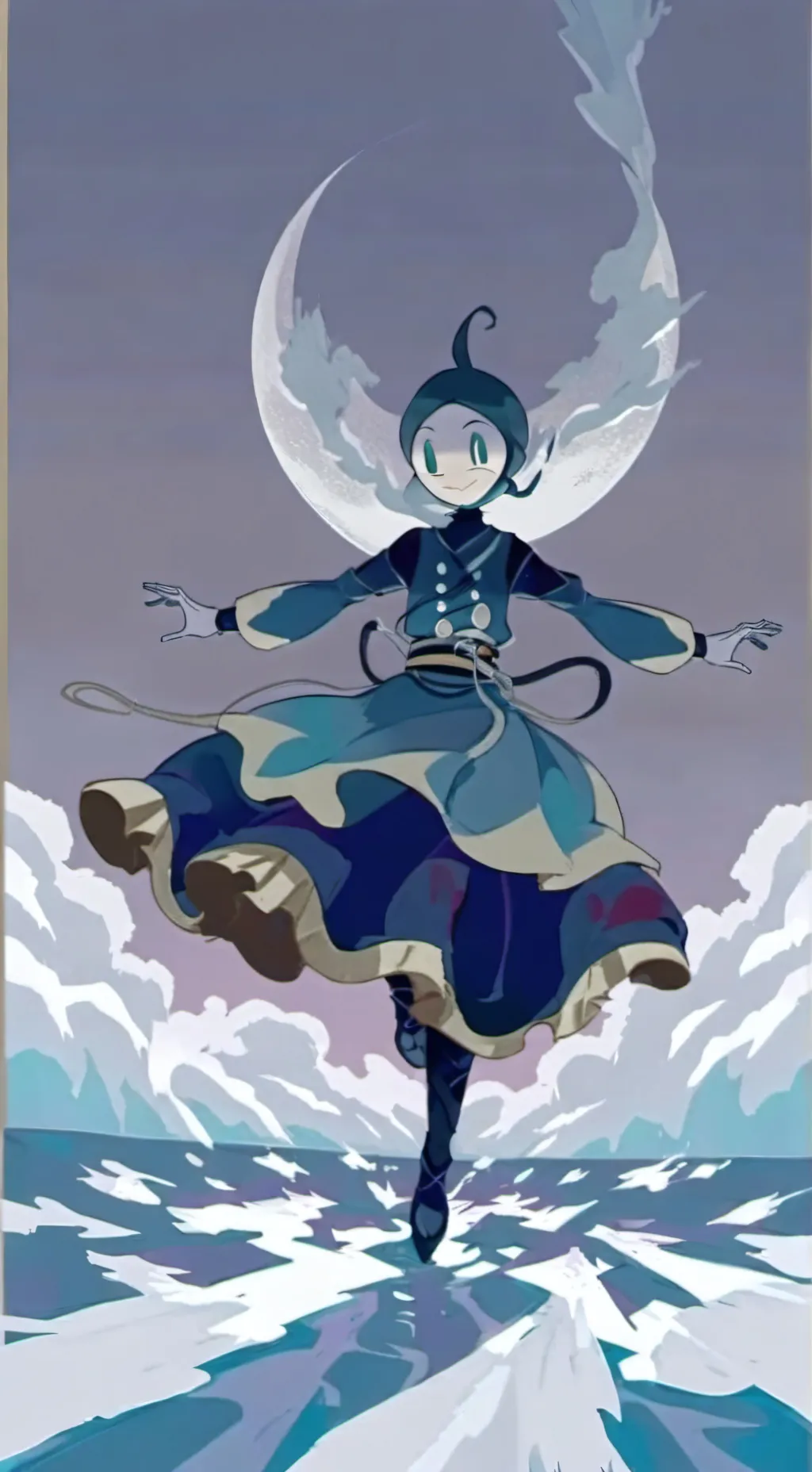 ai character: DW Astro V2!  background