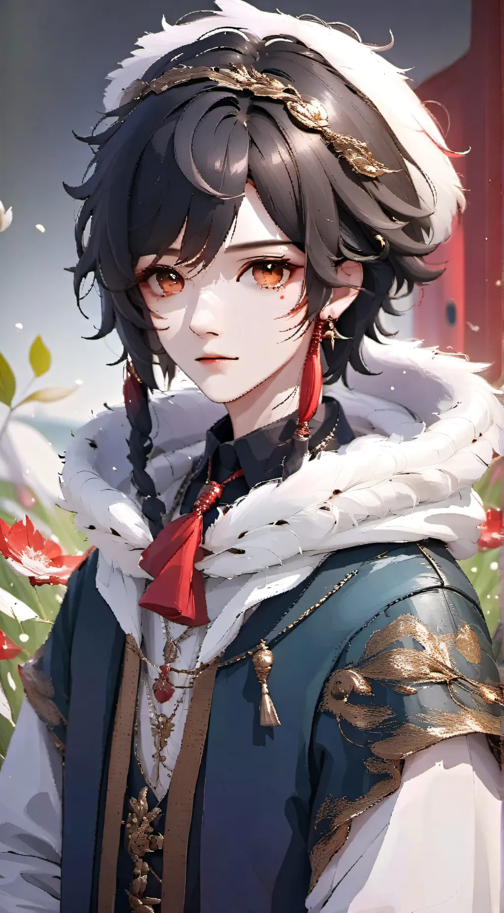 ai character: Chris  background