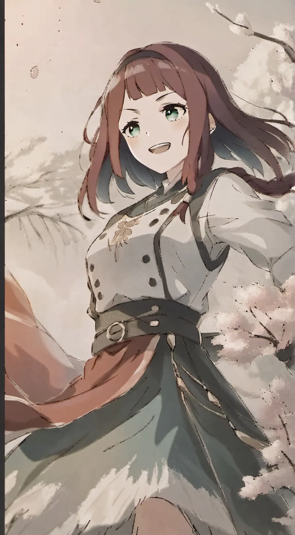 ai character: Санада background