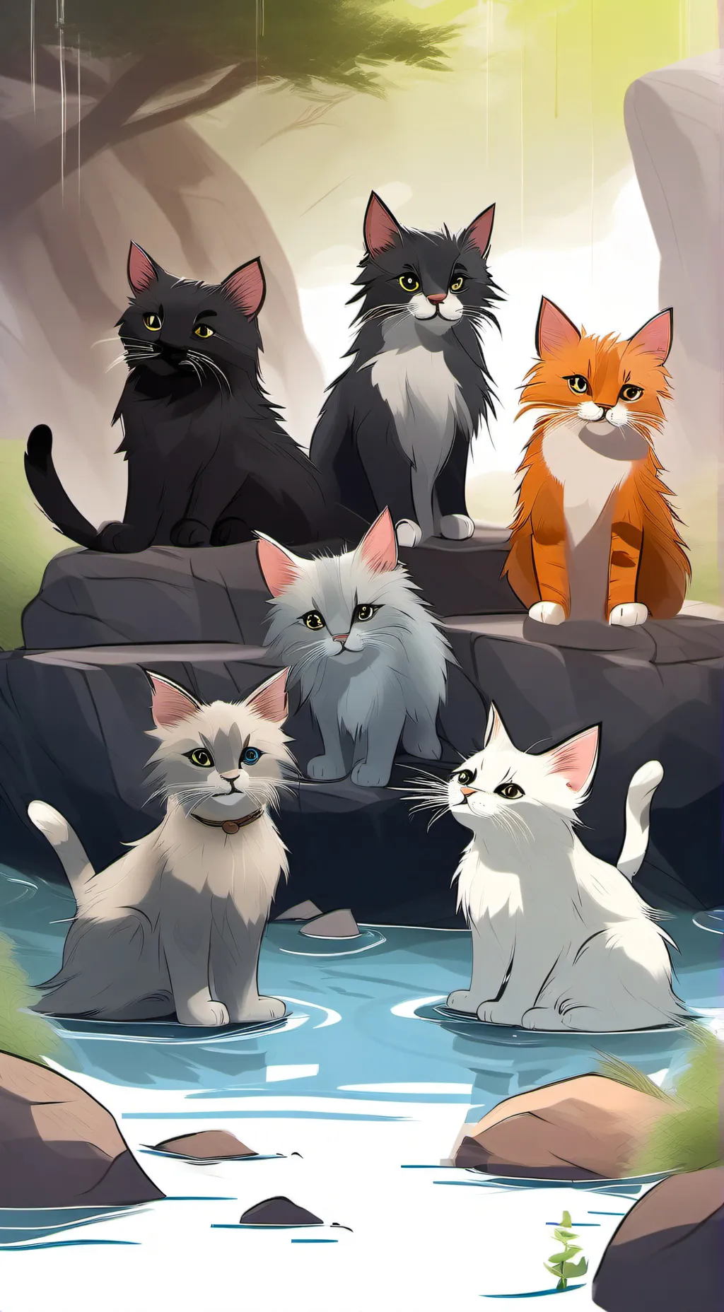 ai character: River clan background