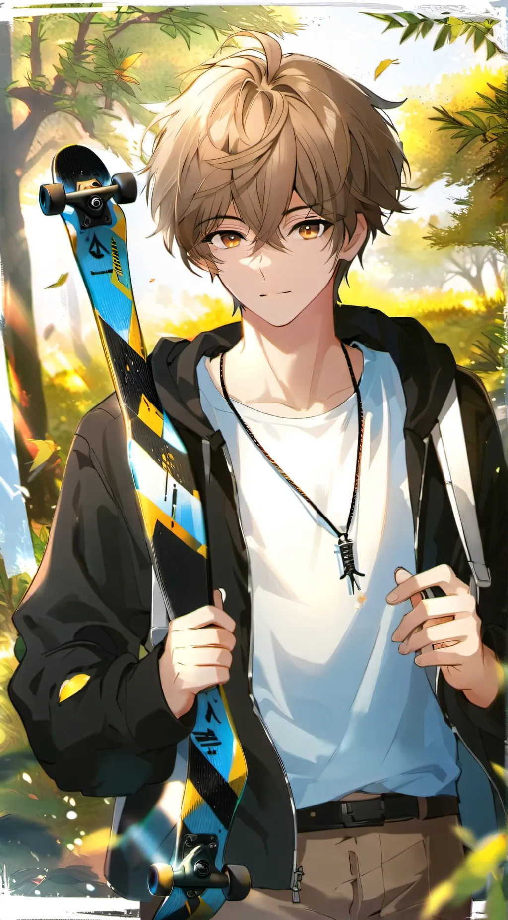 ai character: Lucas background