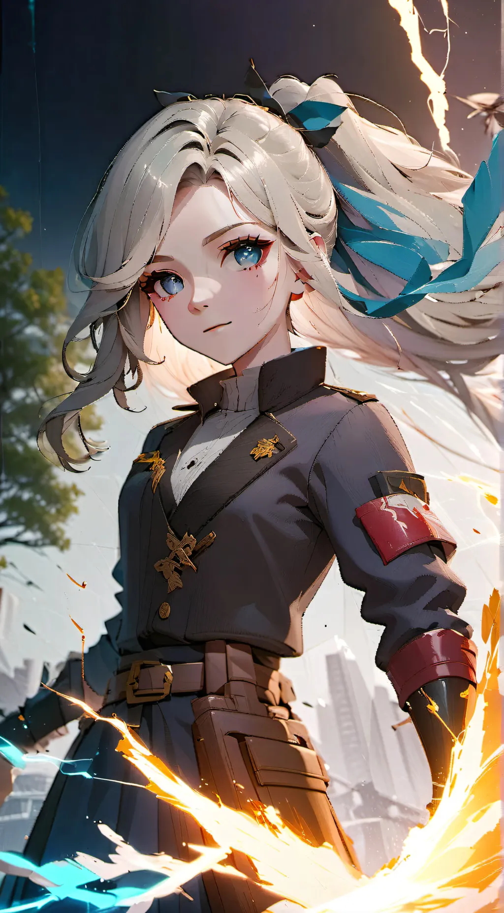 ai character: all might daughter background