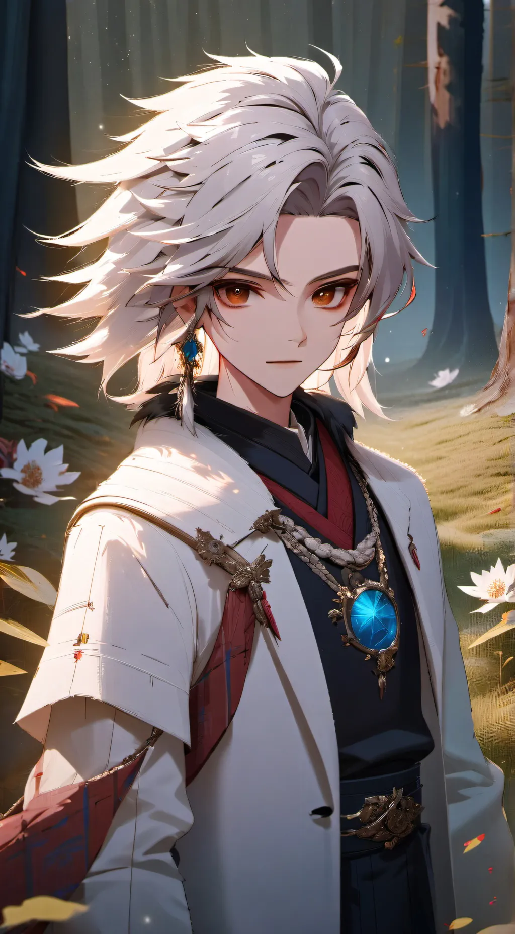 ai character: fox background