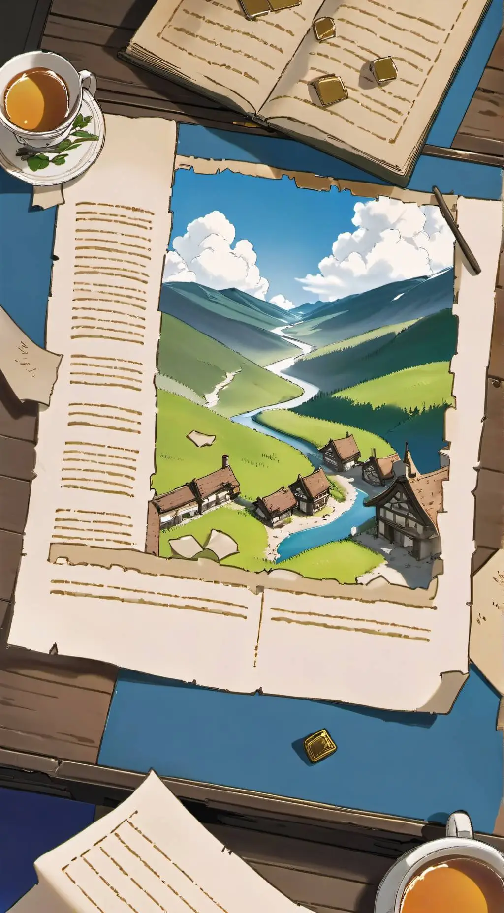 ai character: Adventurers & Bard background