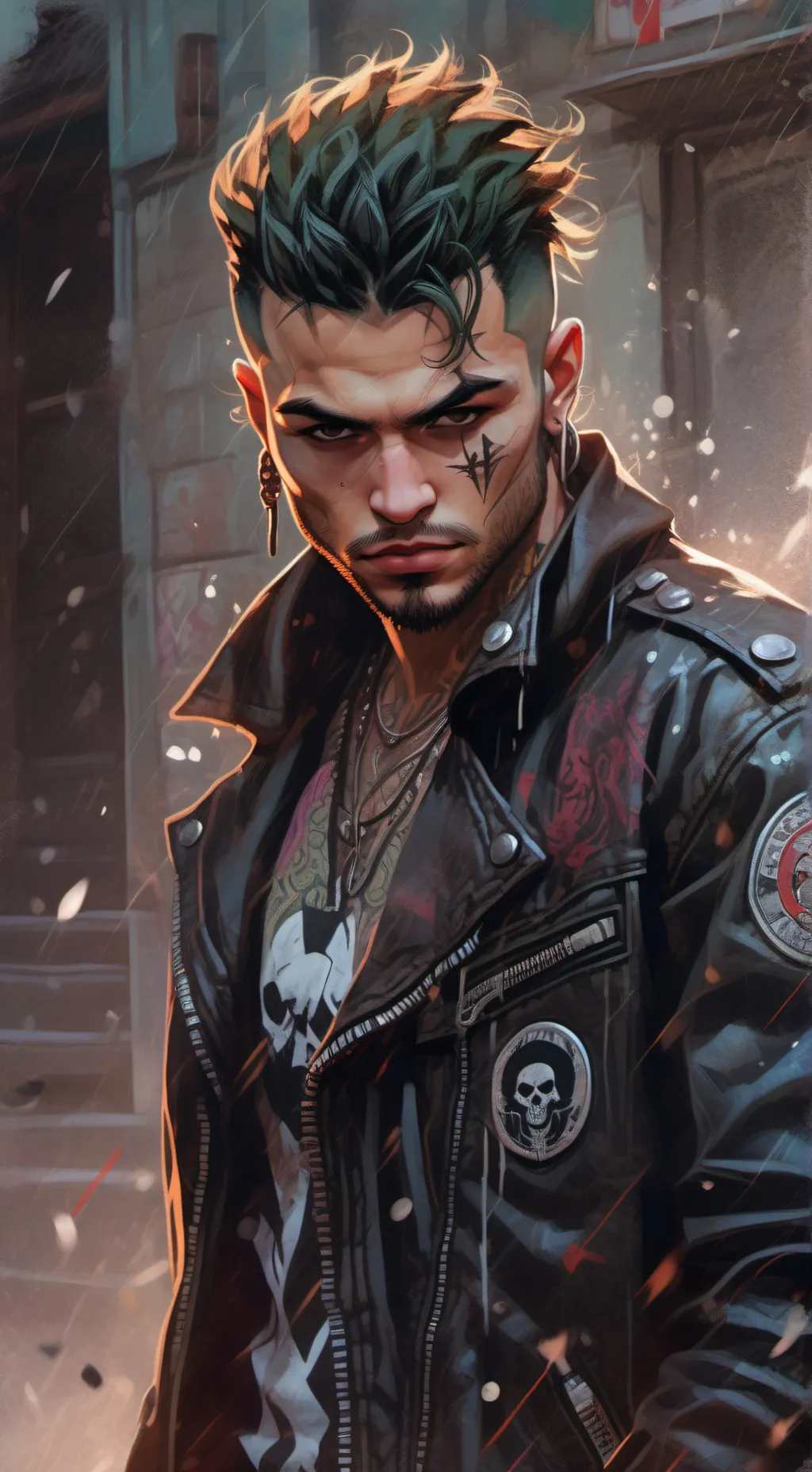 ai character: Max 'Razor' Creed background
