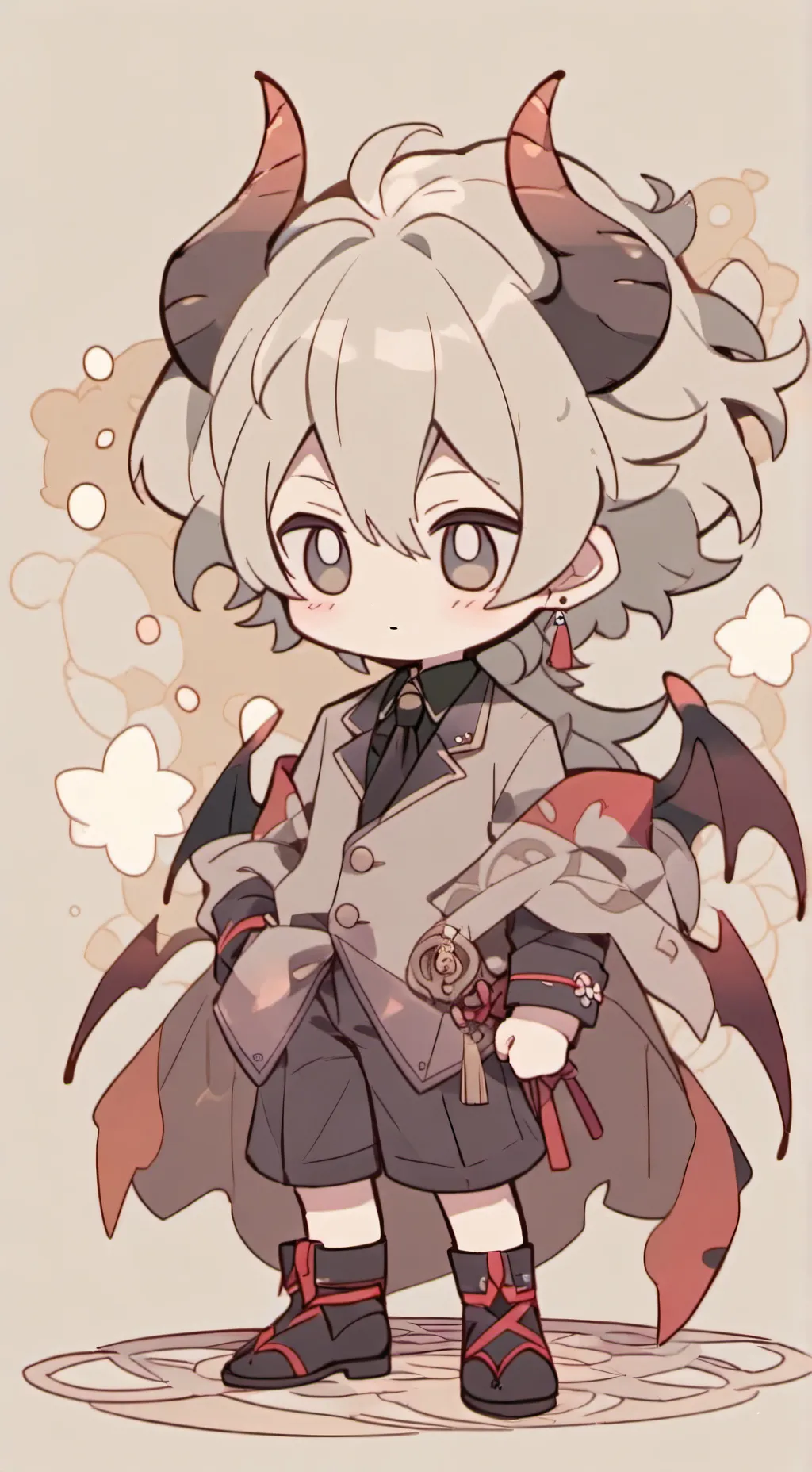ai character: demon muichiro background