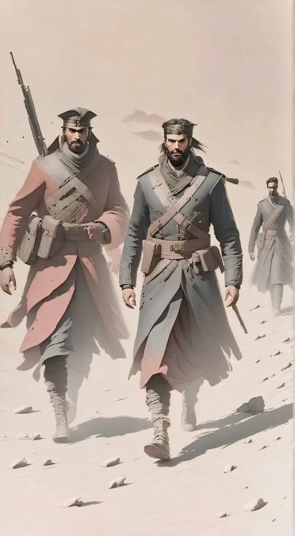 ai character: Great Martian War background