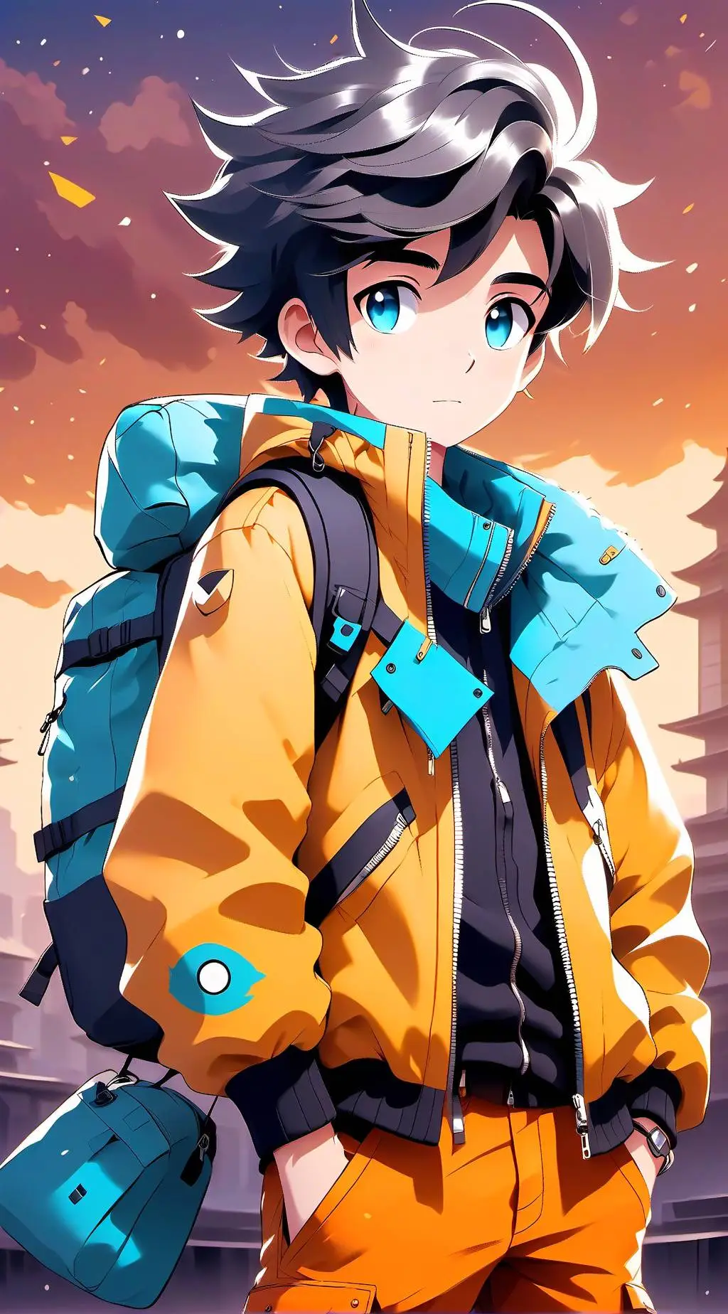 ai character: Рюки background