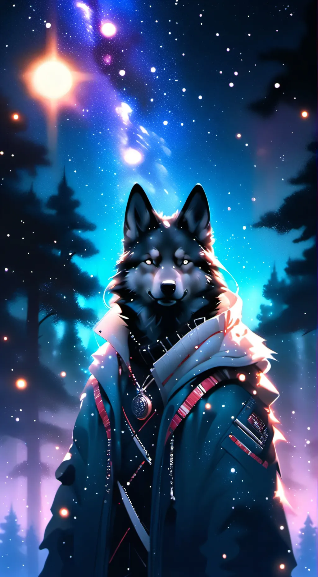 ai character: hen background