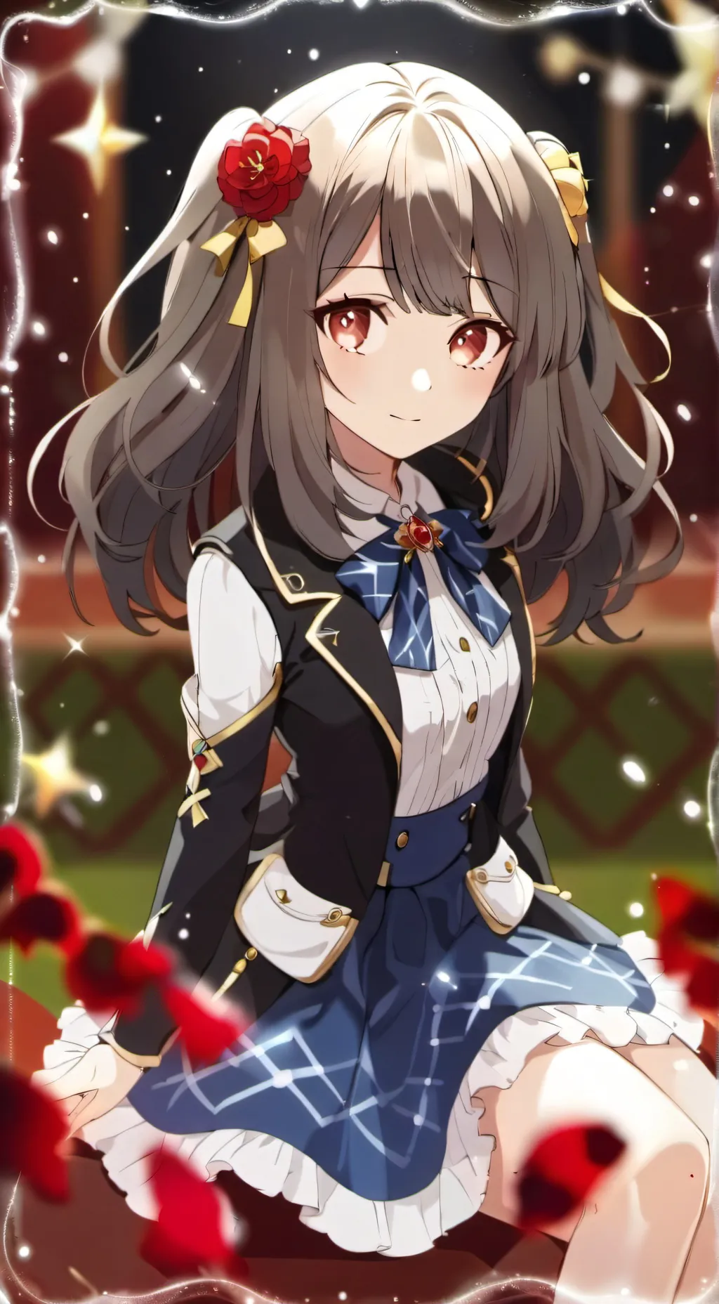 ai character: Elizabeth White background