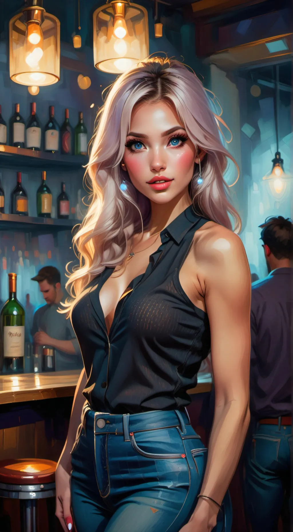 ai character: Lexi background