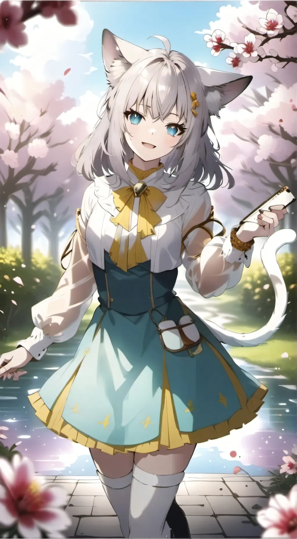 ai character: Coneko background
