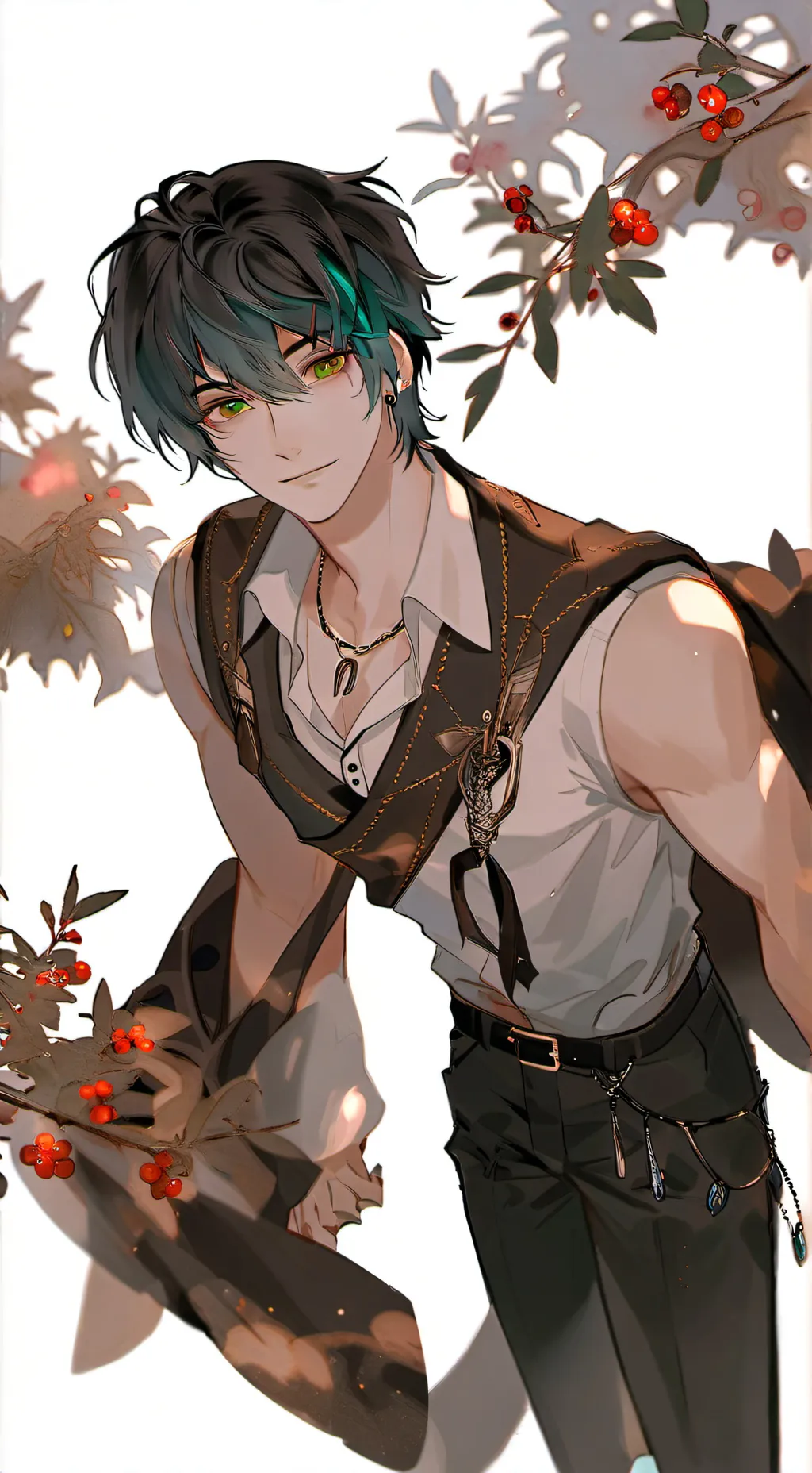ai character: harry  background
