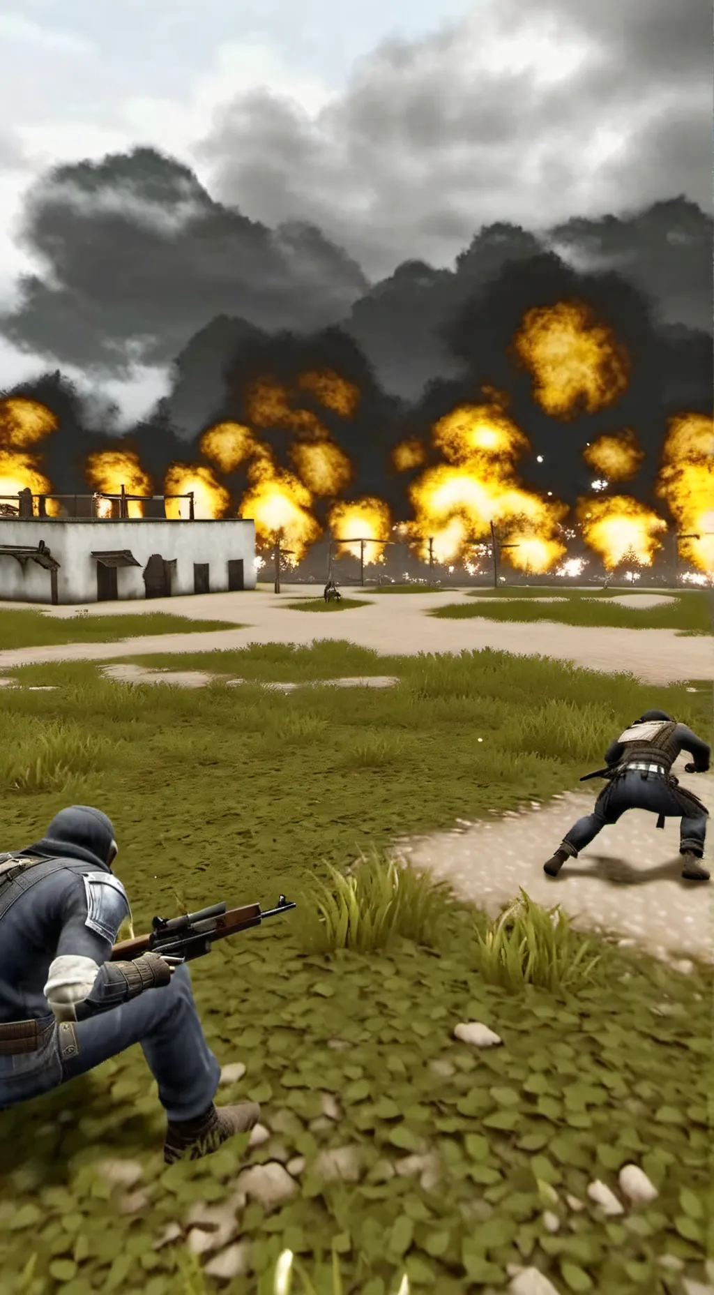 ai character: world war background