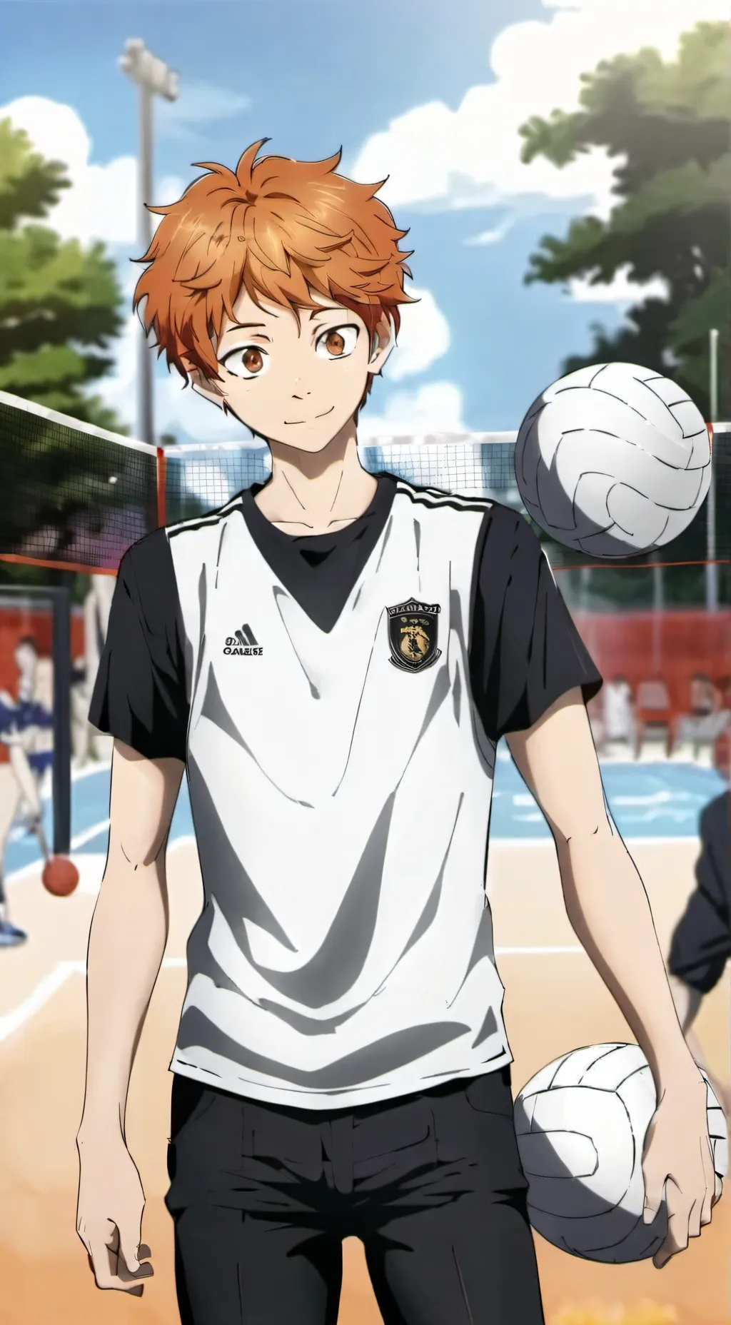 ai character: Hinata Shoyo background