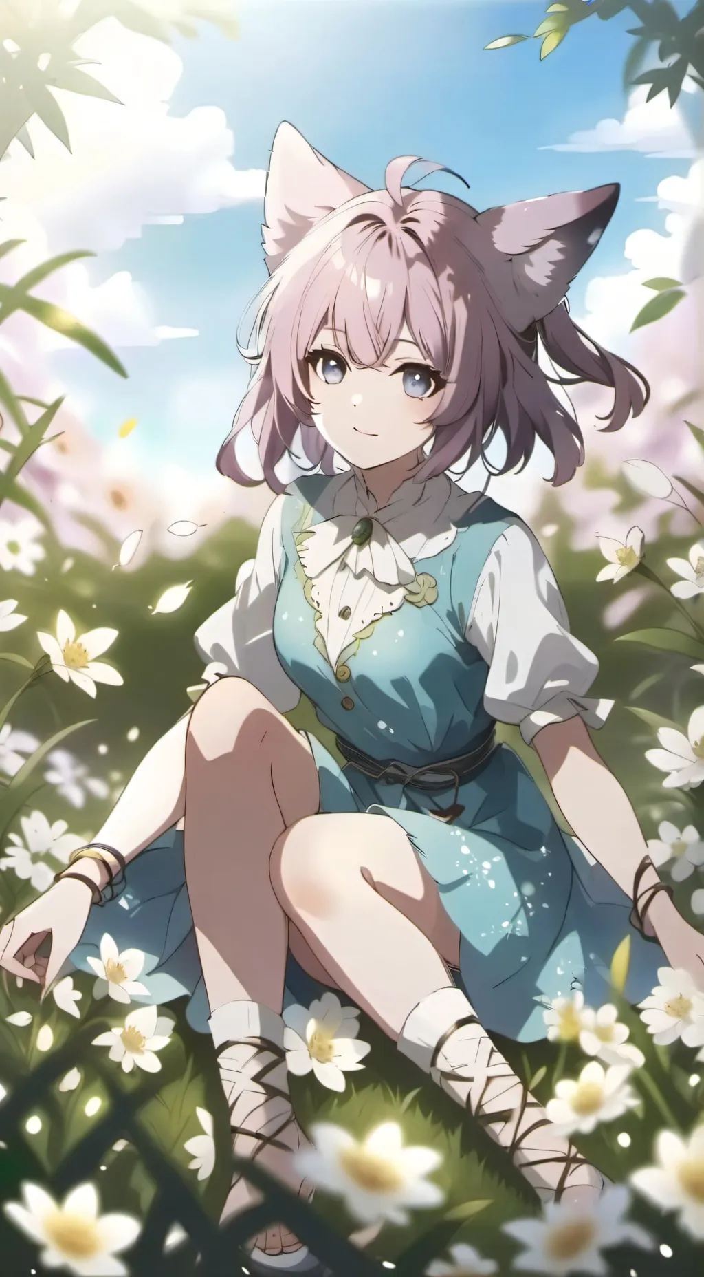 ai character: Chaotic school day background