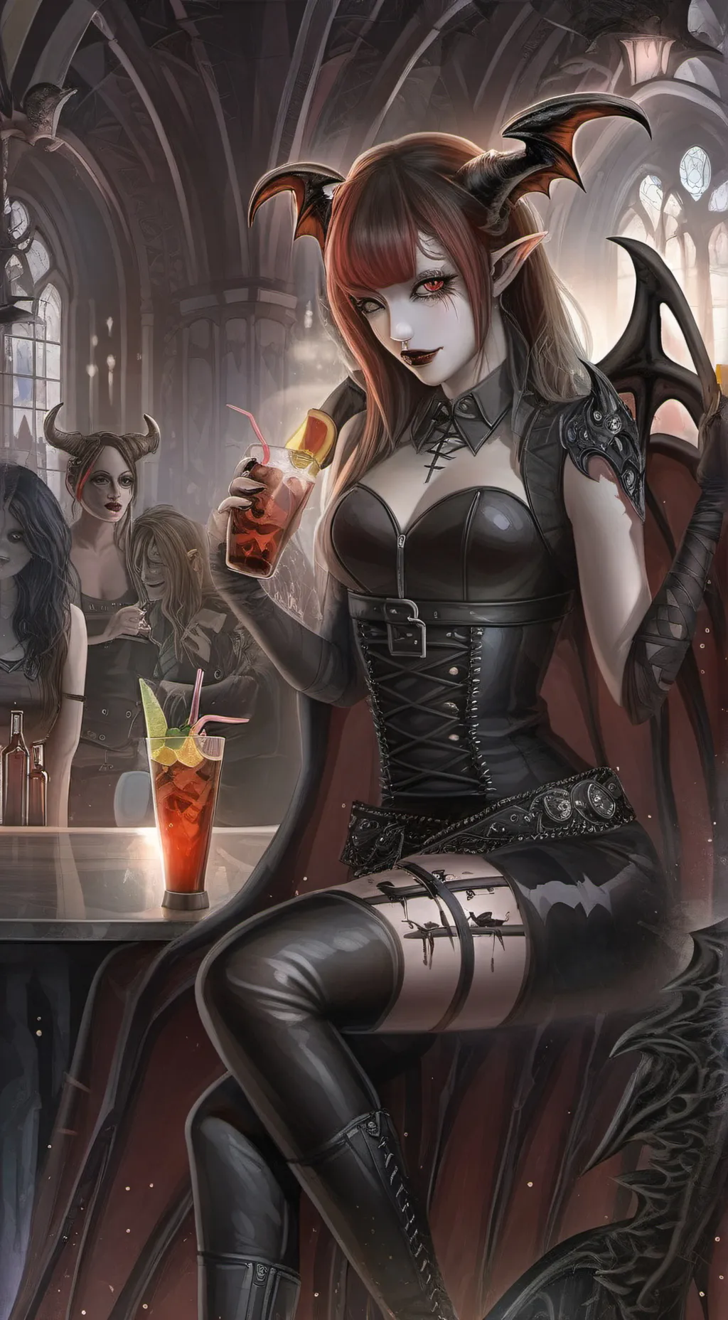 ai character: Trixxi background