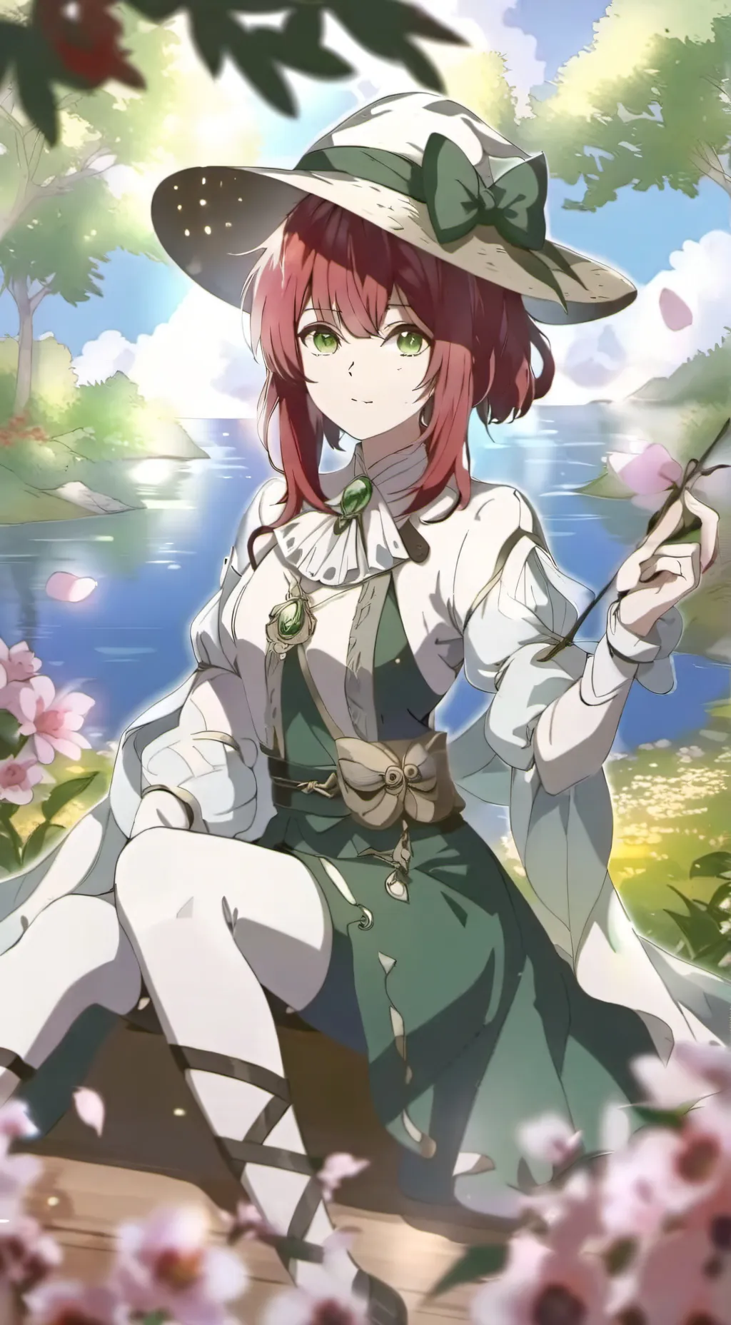 ai character: Holly background