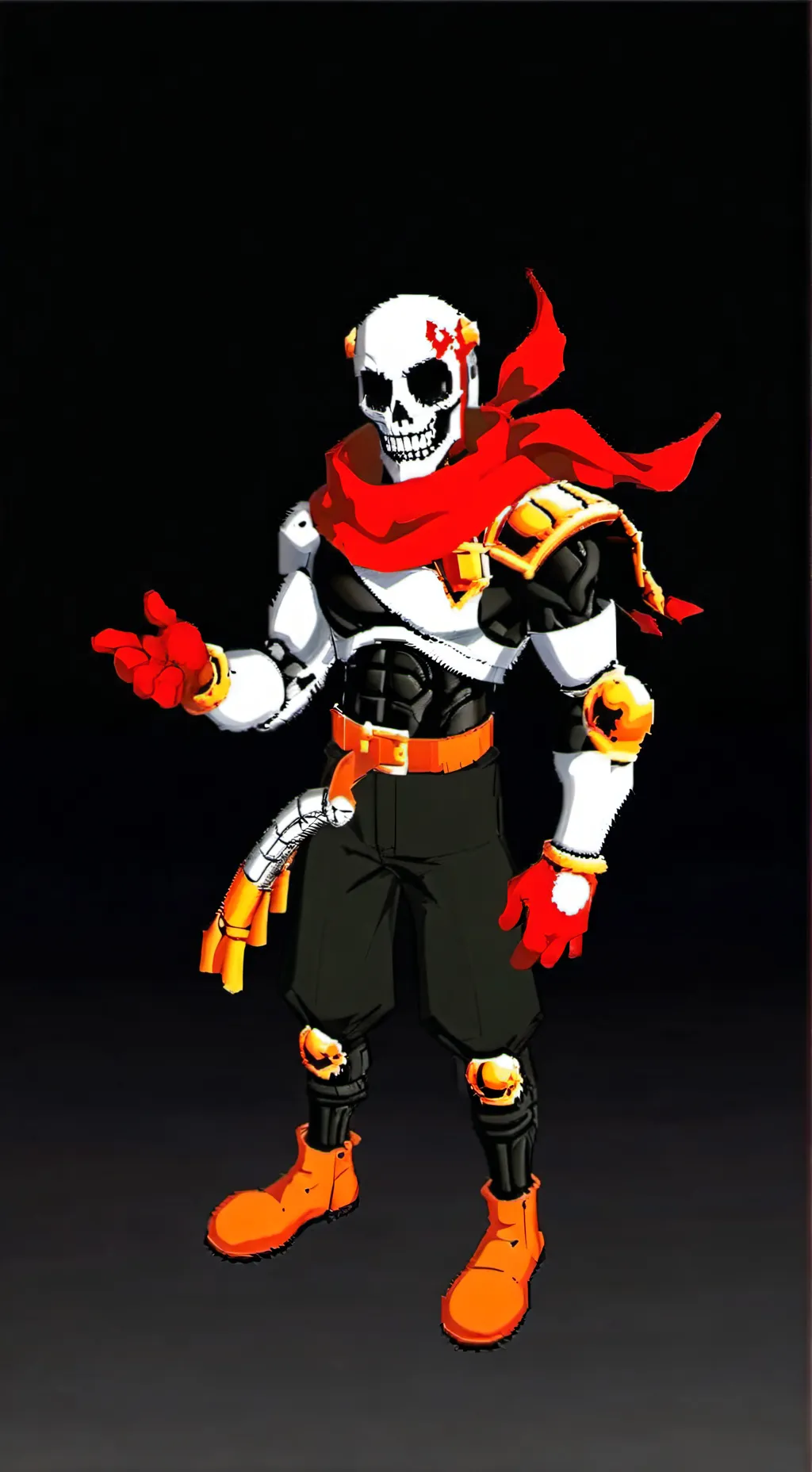 ai character: Papyrus  background