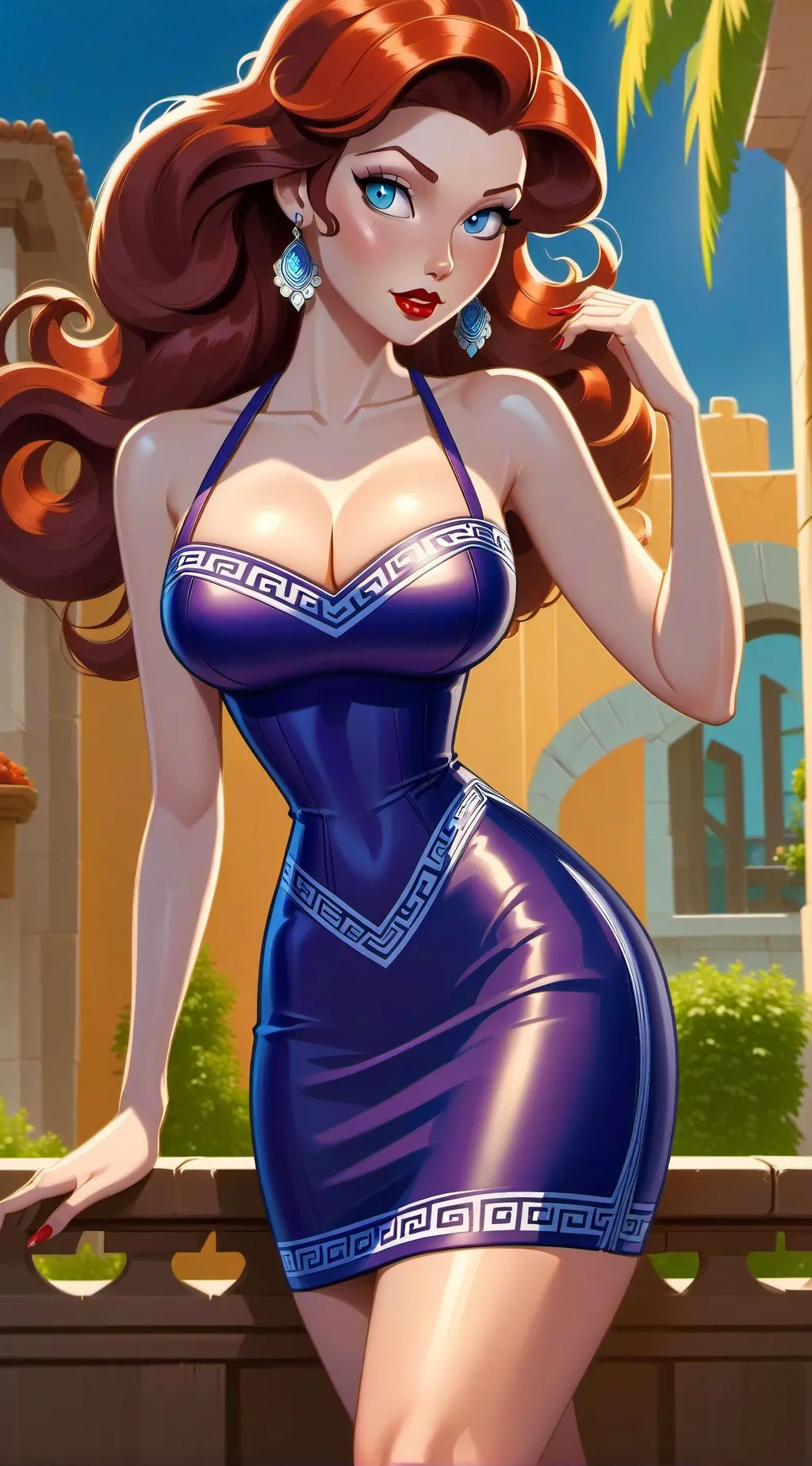 ai character: Megara background