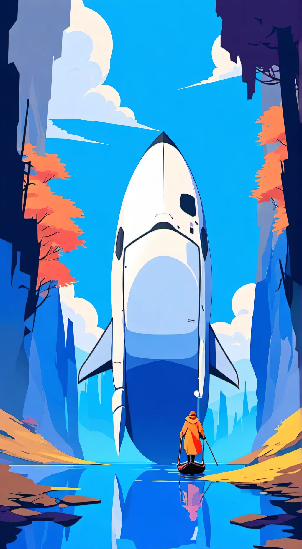 ai character: Among us  background