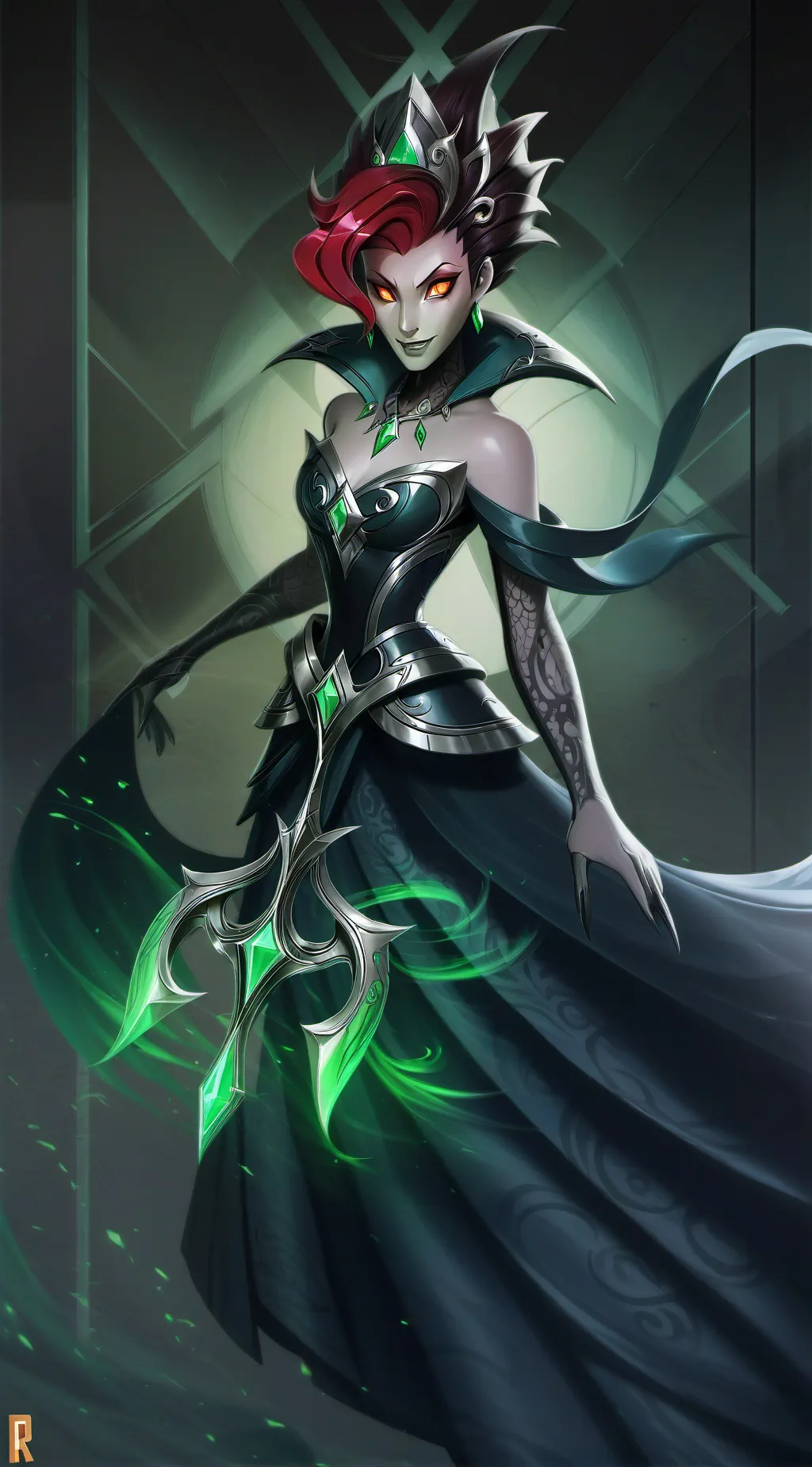ai character: Пурга background