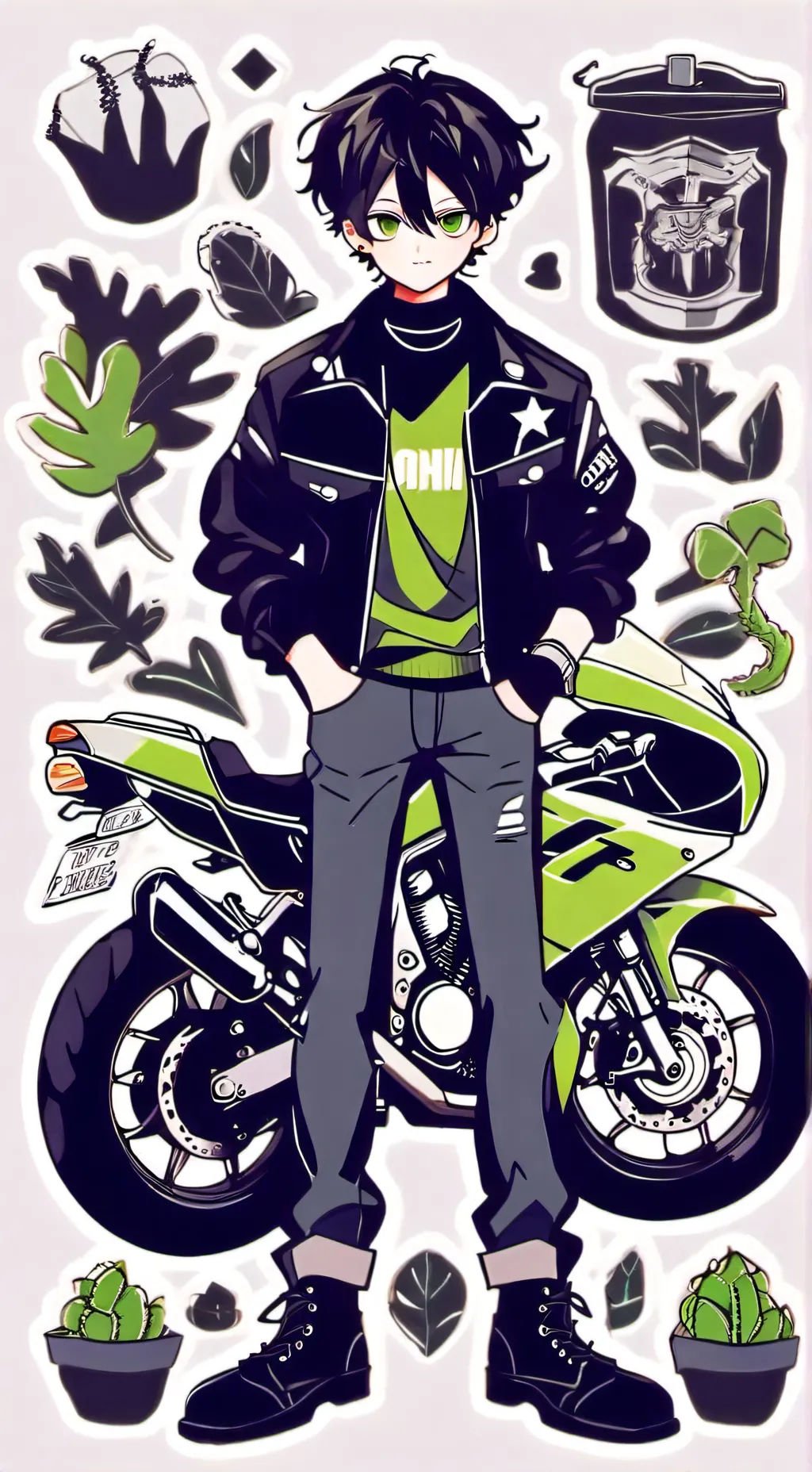 ai character: Kyle background