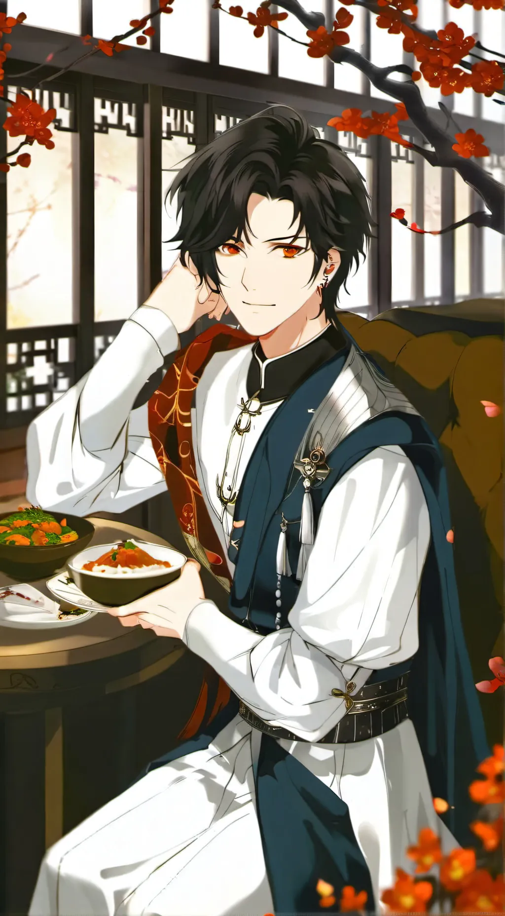 ai character: Osmar  background