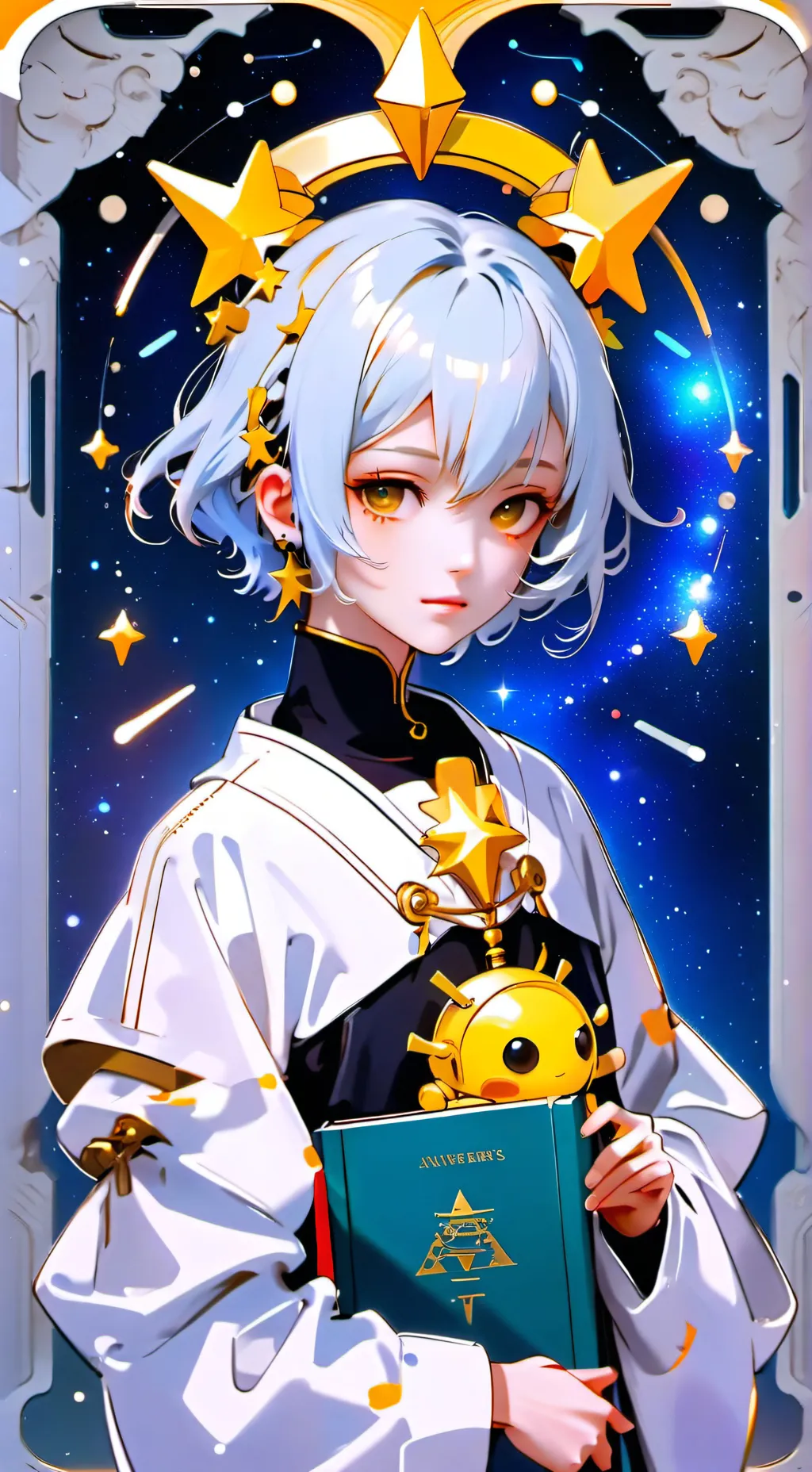 ai character: Astral background