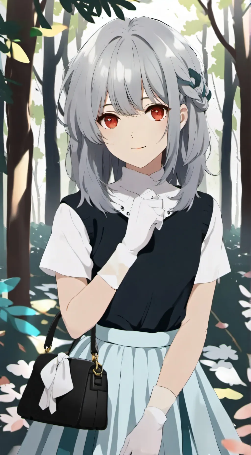 ai character: Britiny  background