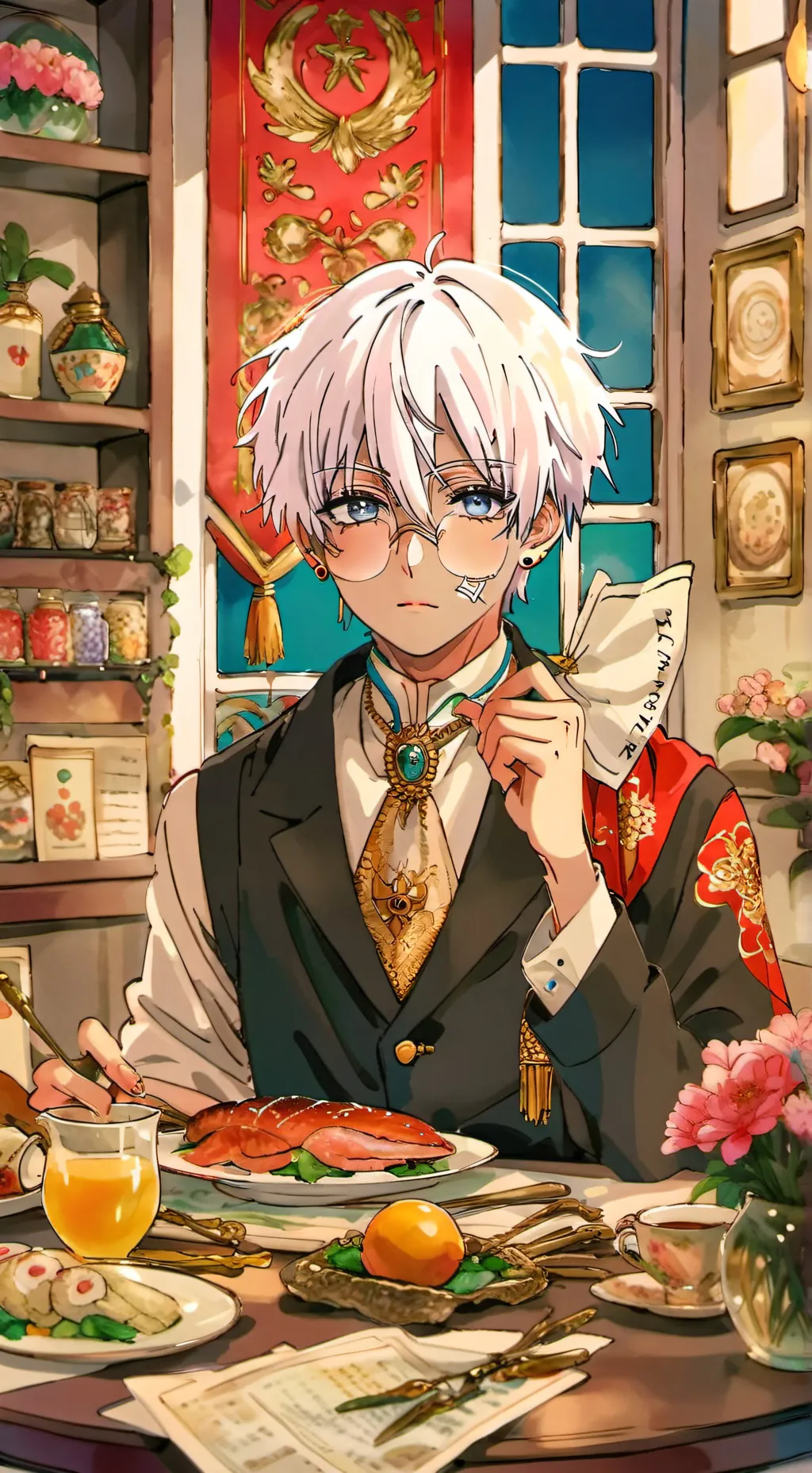 ai character: ⊱Felix⊰ background