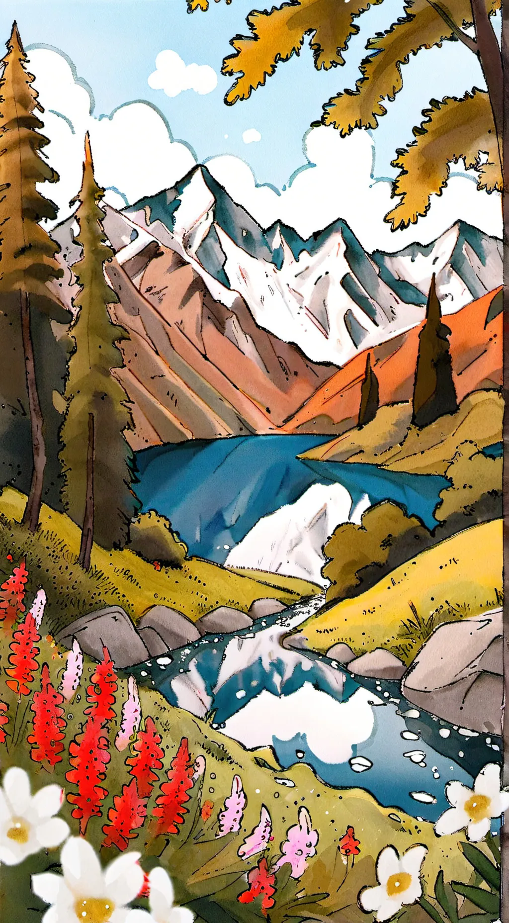 ai character: OBX  background