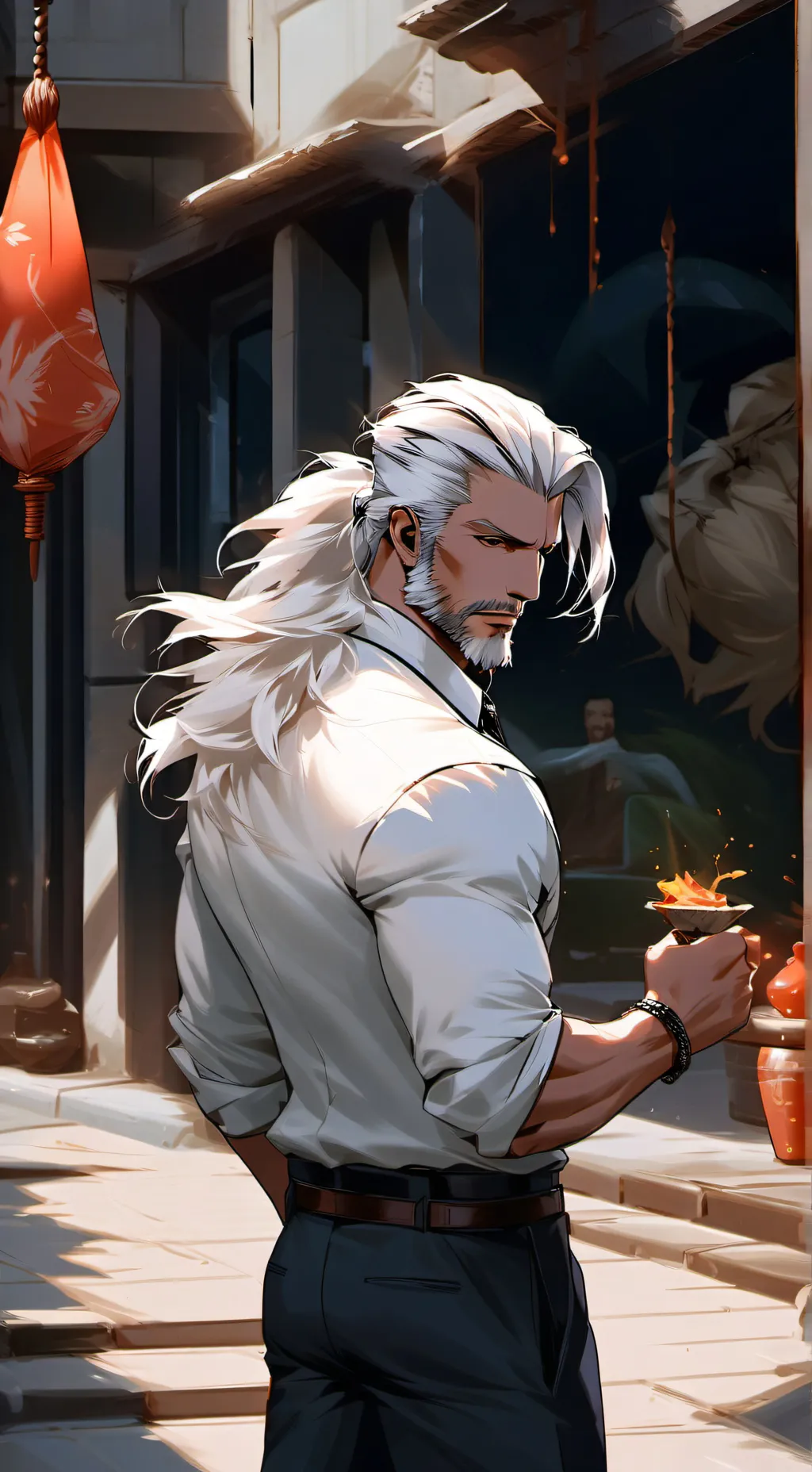 ai character: Luka blakely background