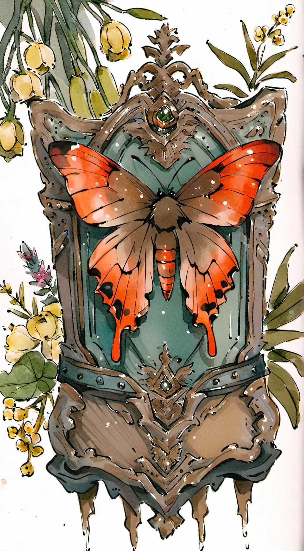 ai character: Mythical creature! background