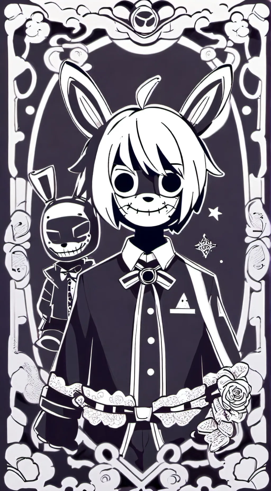 ai character: fnaf 2 background