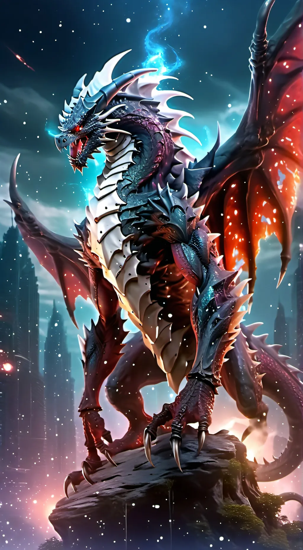 ai character: the great Beast  background