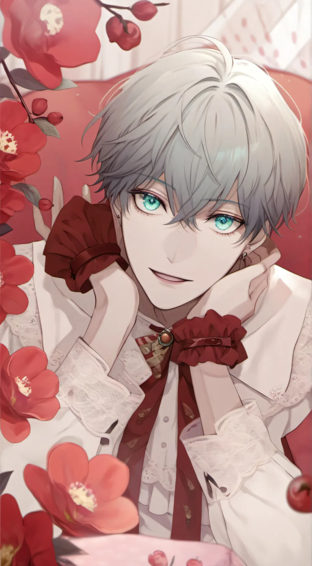 ai character: Xavier lovely💘 background