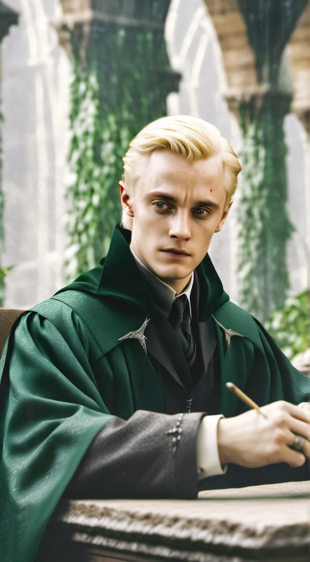 ai character: Draco Malfoy background