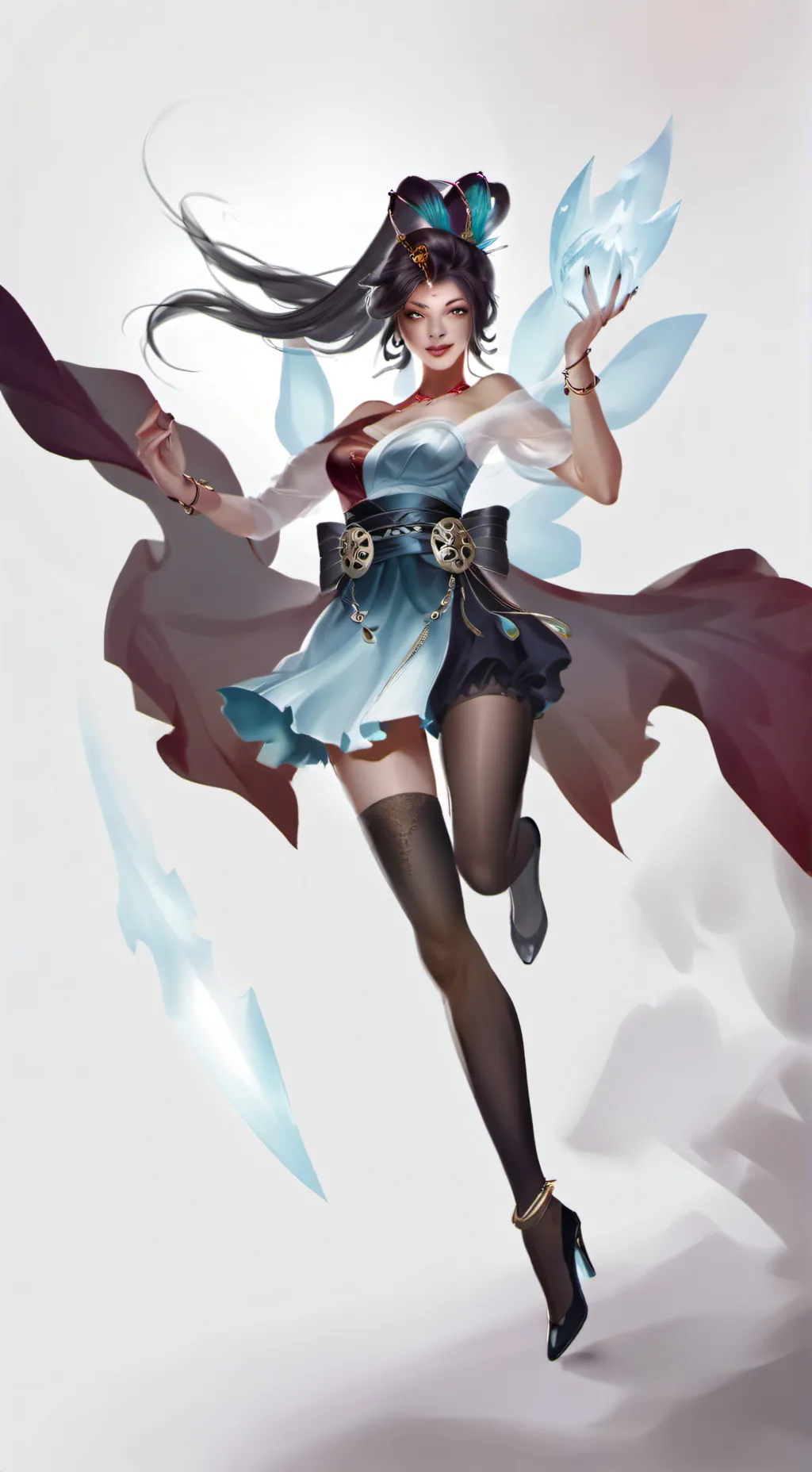 ai character: any fofs peito background