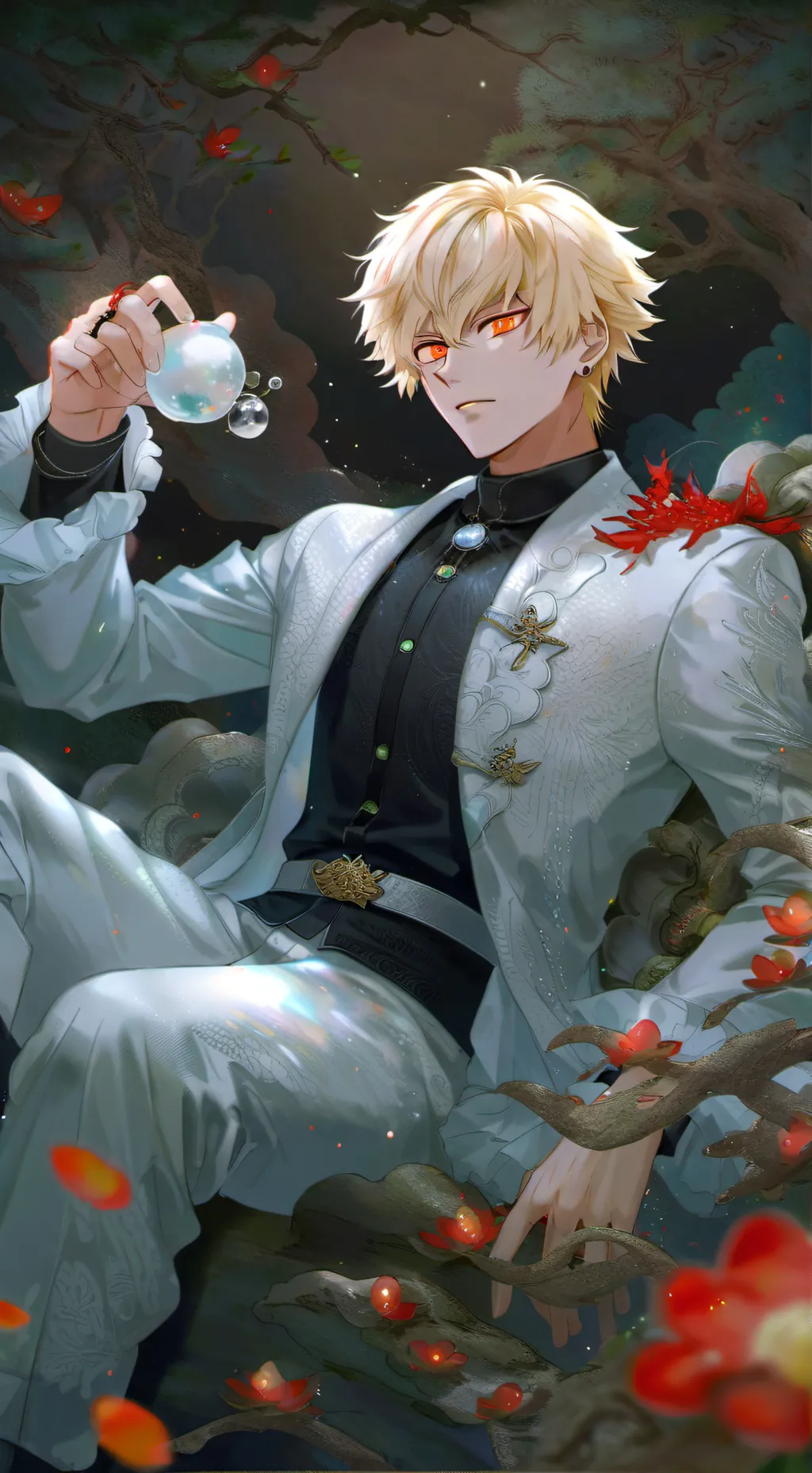 ai character: bakugo y los demas background