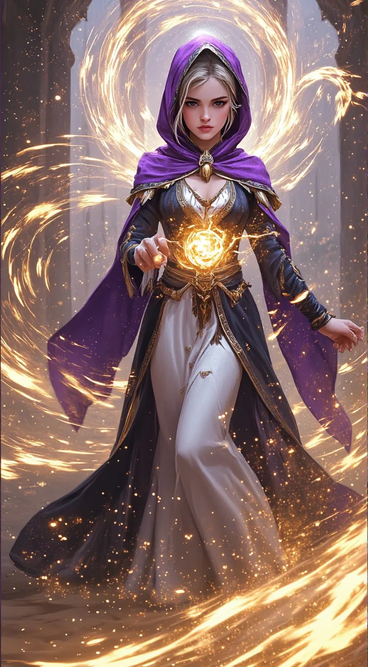 ai character: black background